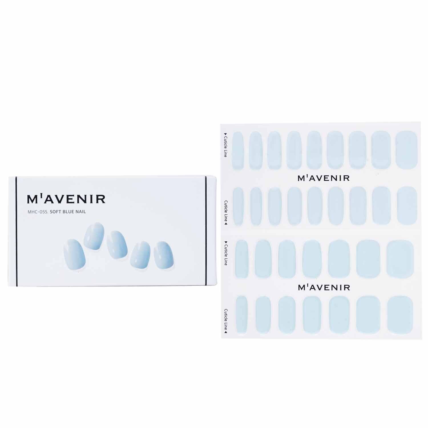 Mavenir Nail Sticker (Blue) 32pcs
