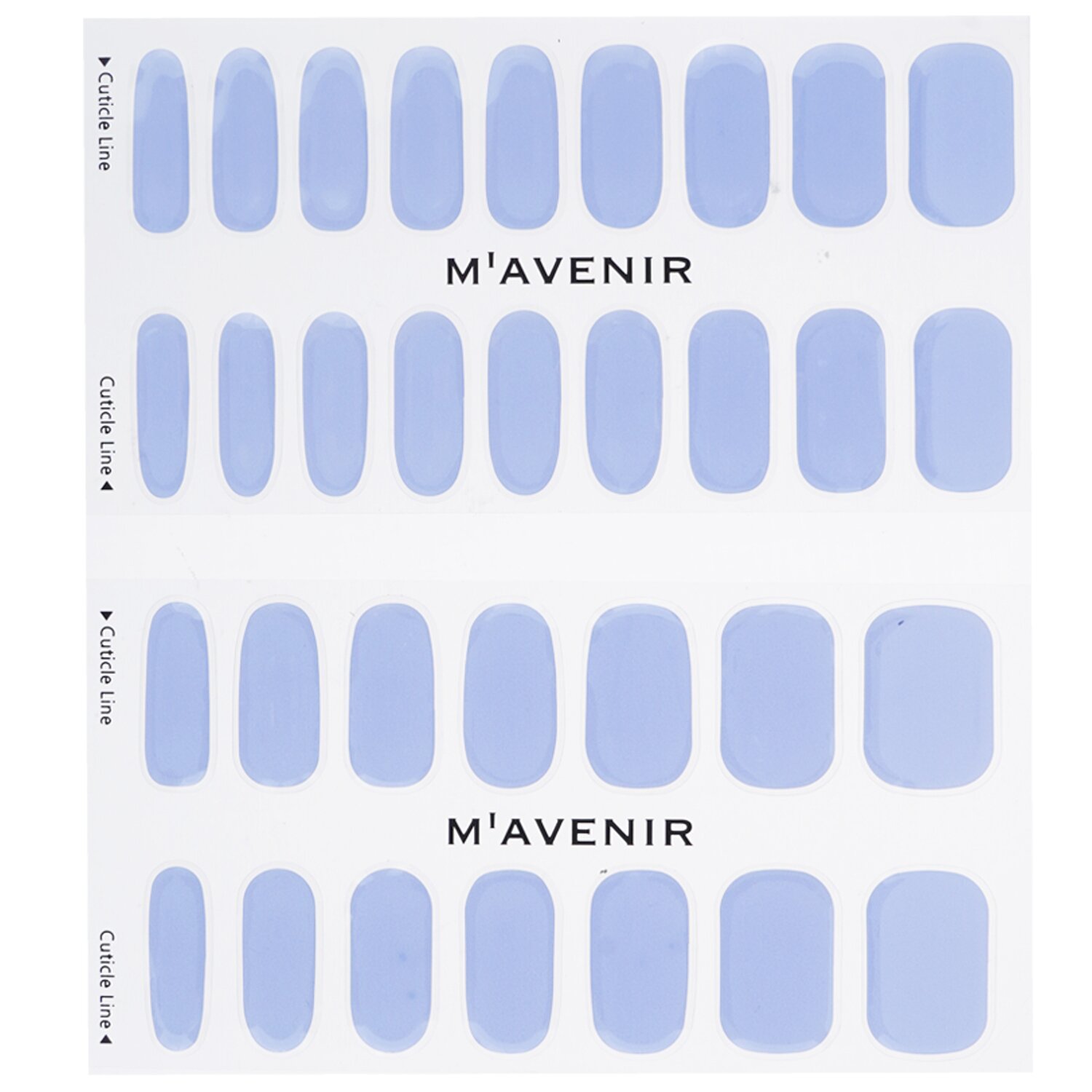 Mavenir Nail Sticker (Purple) 32pcs