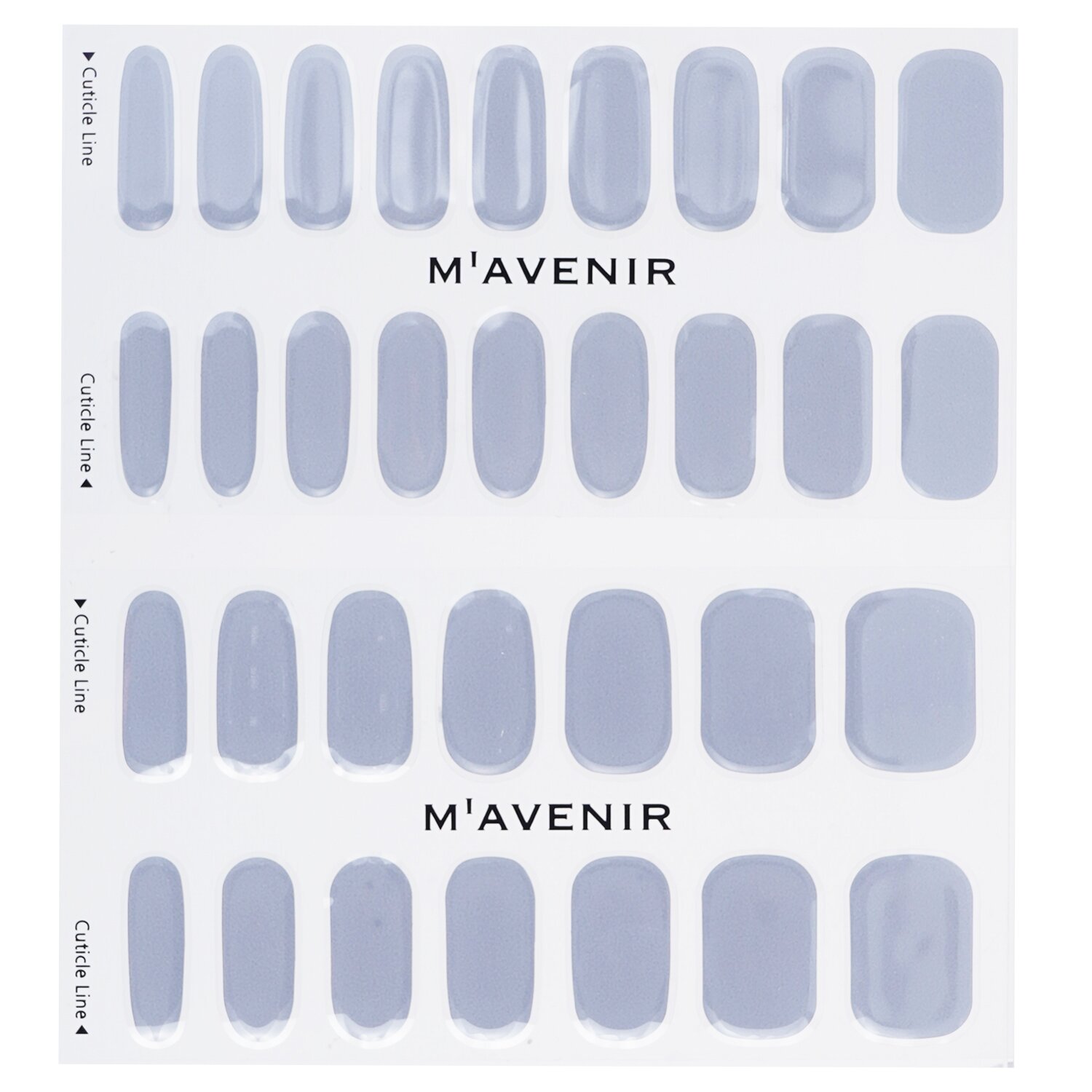 Mavenir Nail Sticker (Purple) 32pcs
