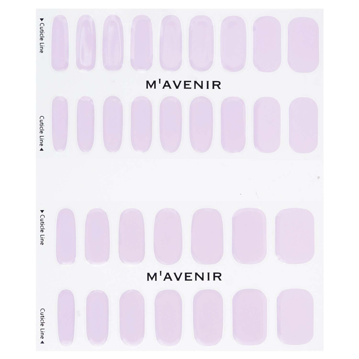 Mavenir Nail Sticker (Purple) 32pcs