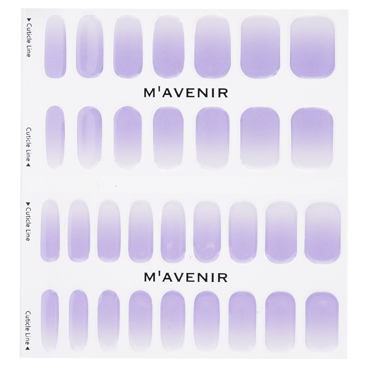 Mavenir Nail Sticker (Purple) 32pcs