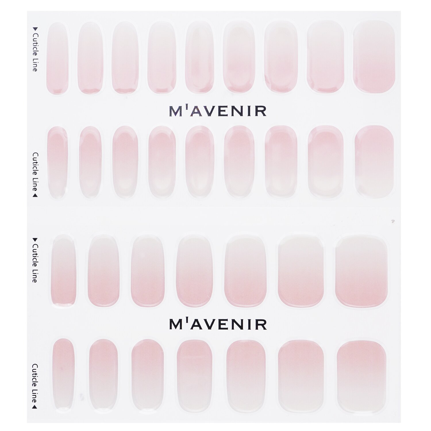 Mavenir Nail Sticker (Pink) 32pcs