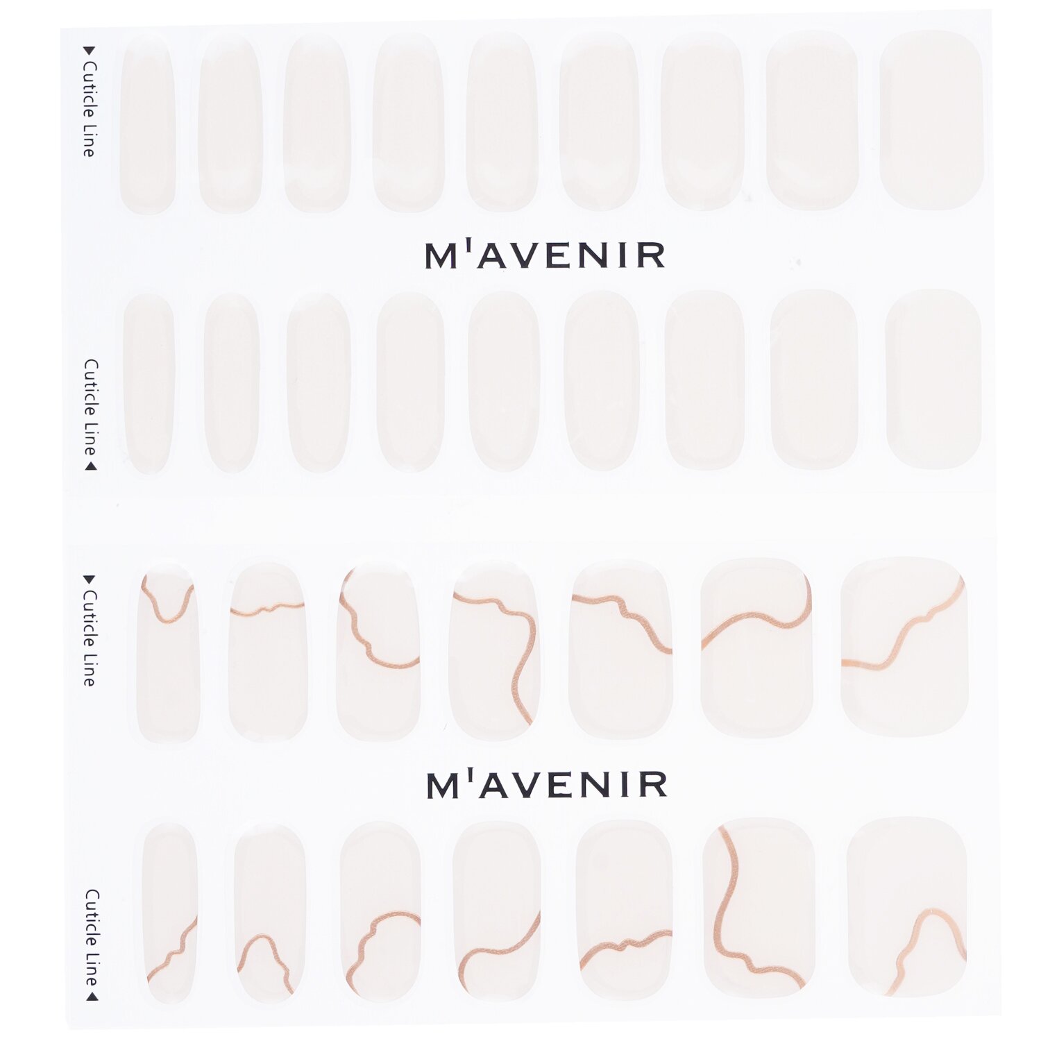 Mavenir Nail Sticker (Pink) 32pcs