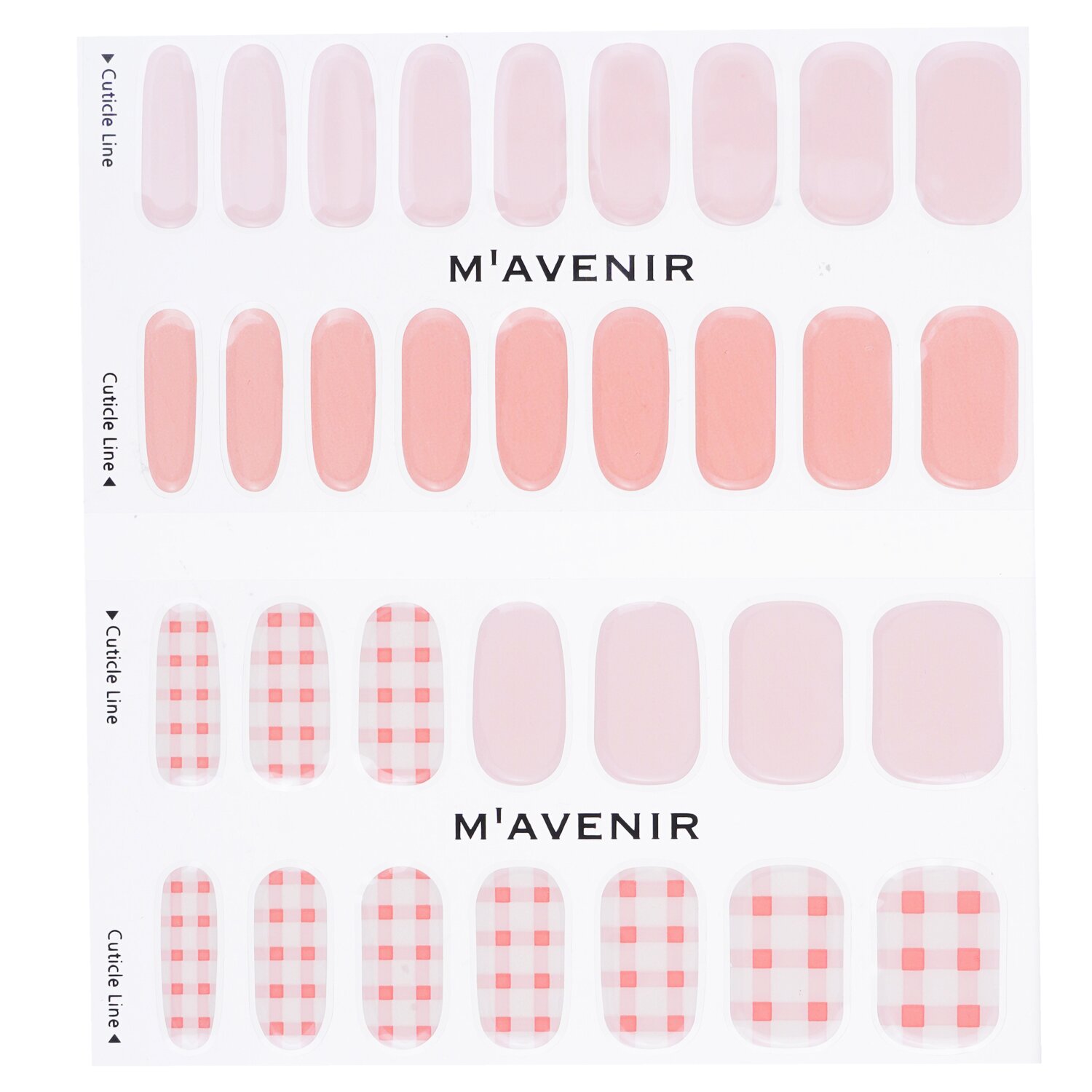 Mavenir Nail Sticker (Pink) 32pcs