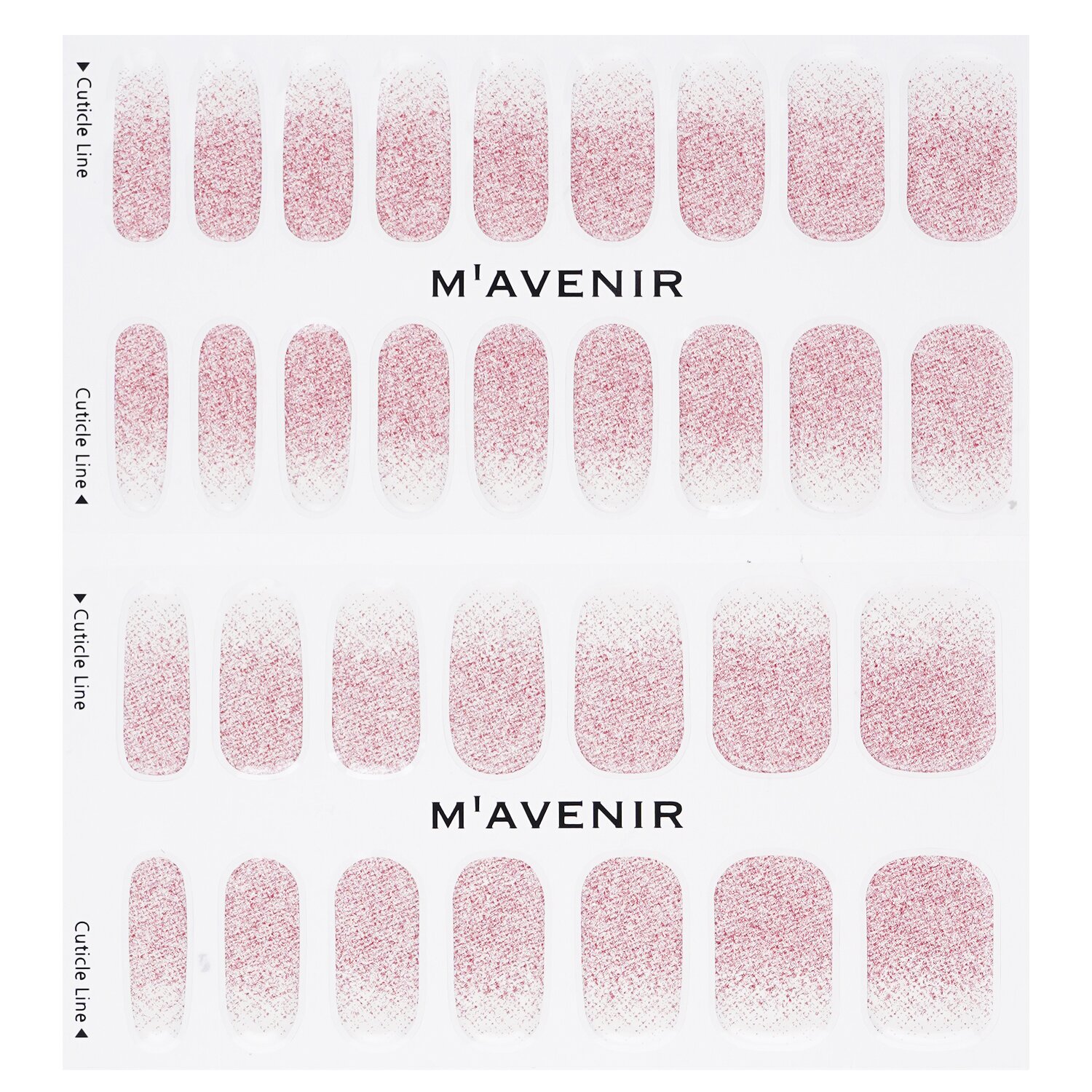Mavenir Nail Sticker (Pink) 32pcs
