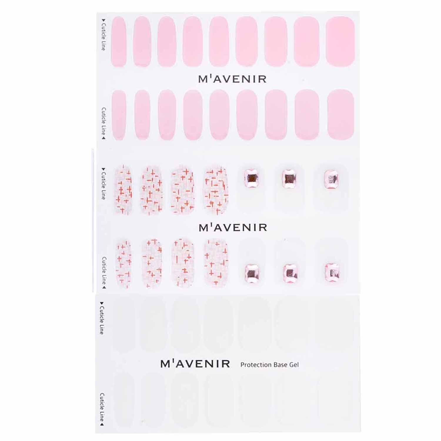 Mavenir Nail Sticker (Pink) 32pcs