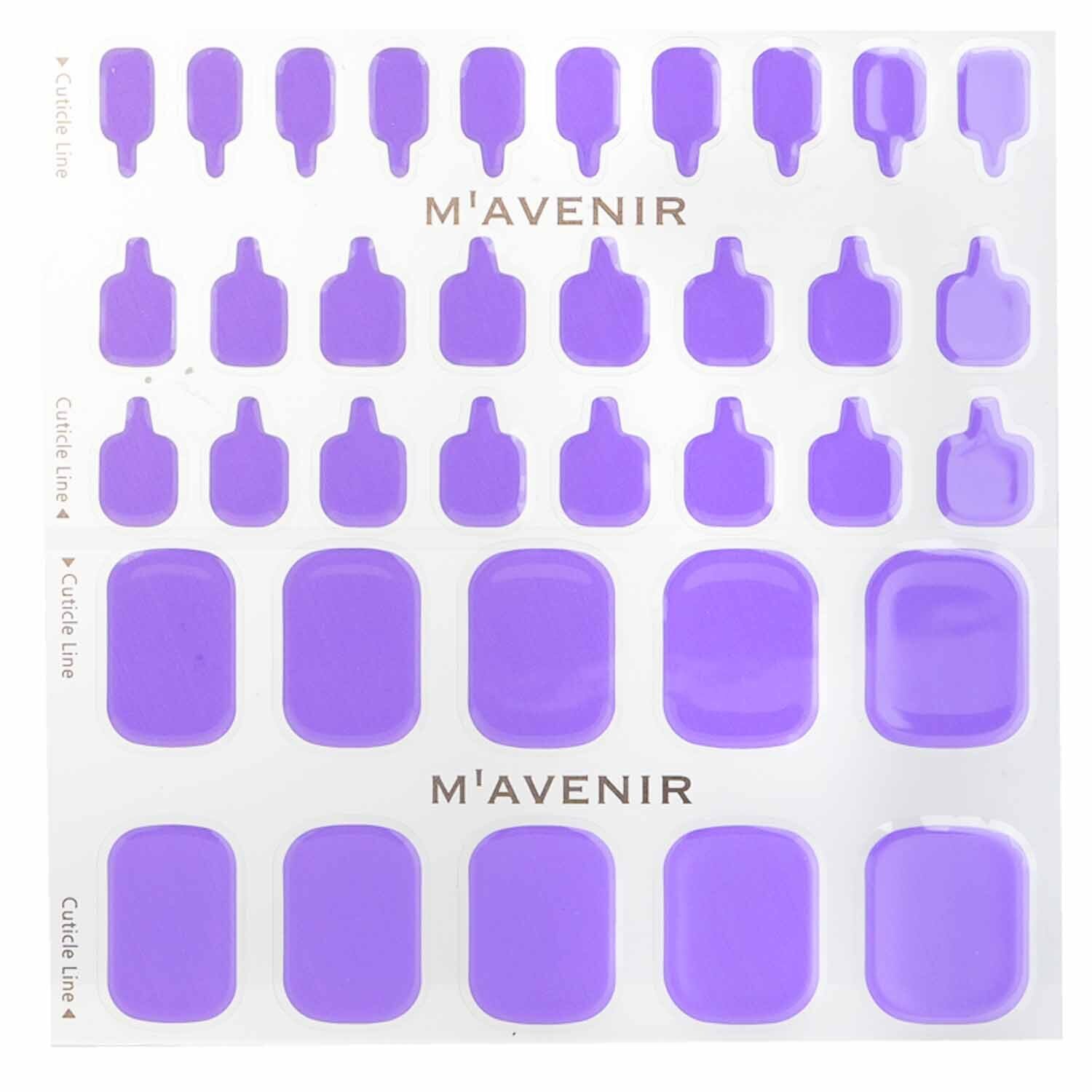 Mavenir Nail Sticker (Purple) 36pcs