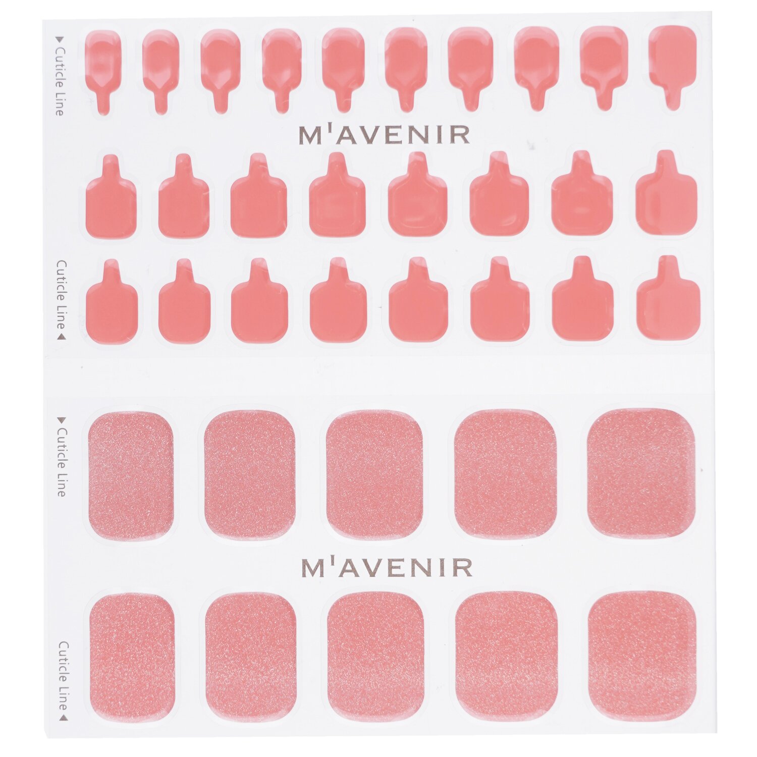 Mavenir Nail Sticker (Pink) 36pcs