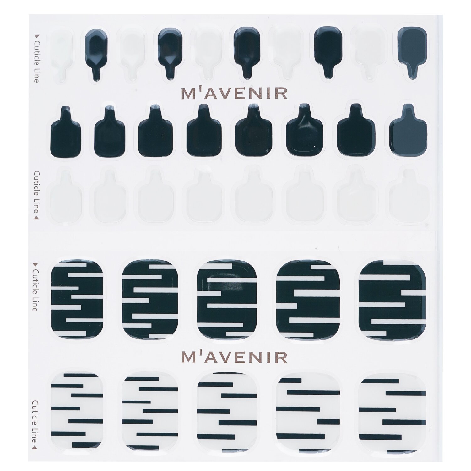 Mavenir Nail Sticker (Patterned) 36pcs