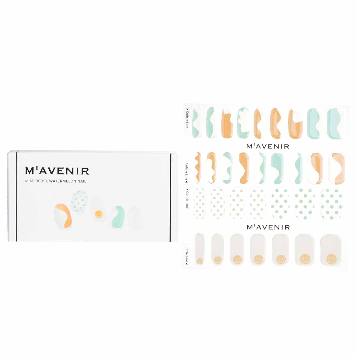 Mavenir Nail Sticker (Patterned) 32pcs
