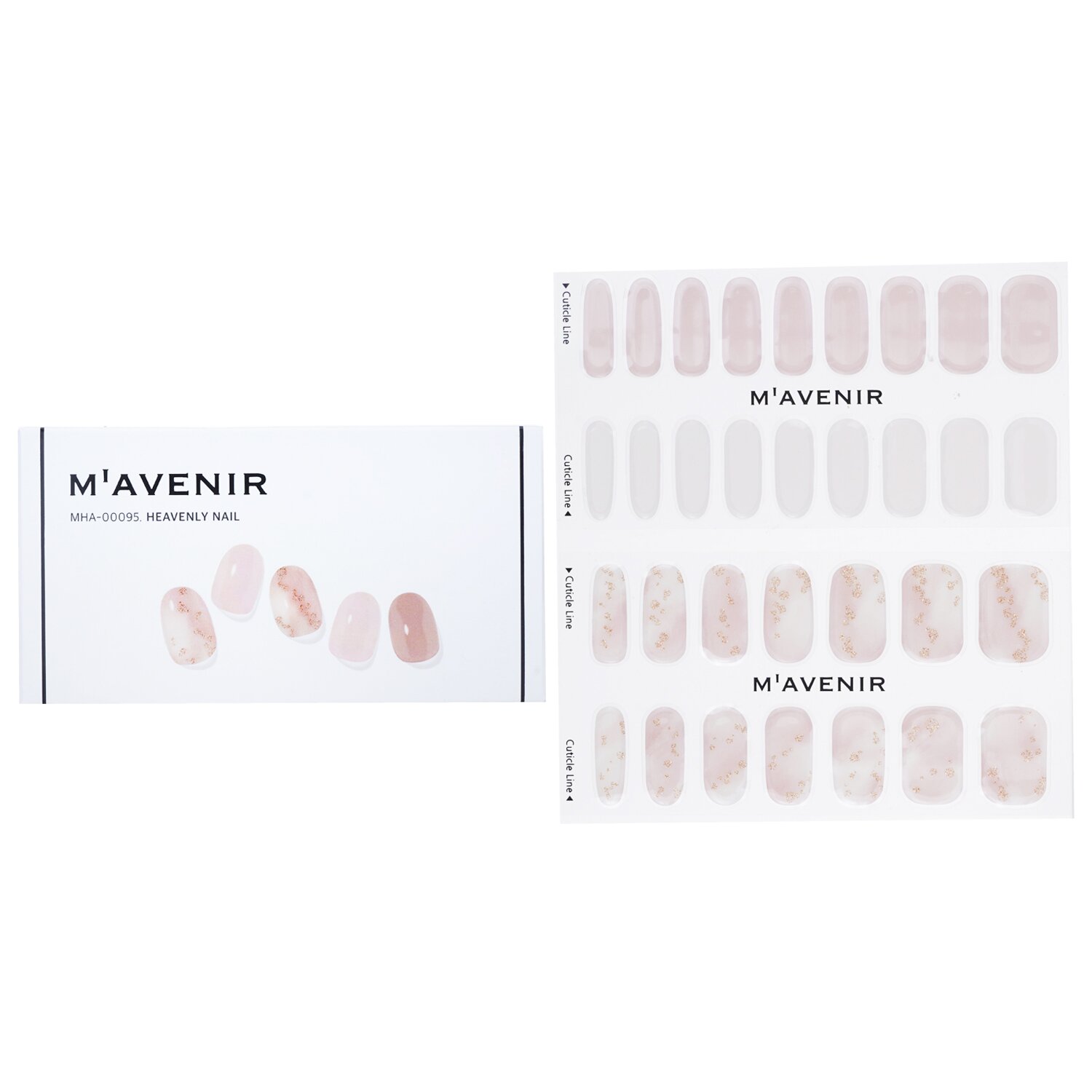 Mavenir Nail Sticker (Patterned) 32pcs