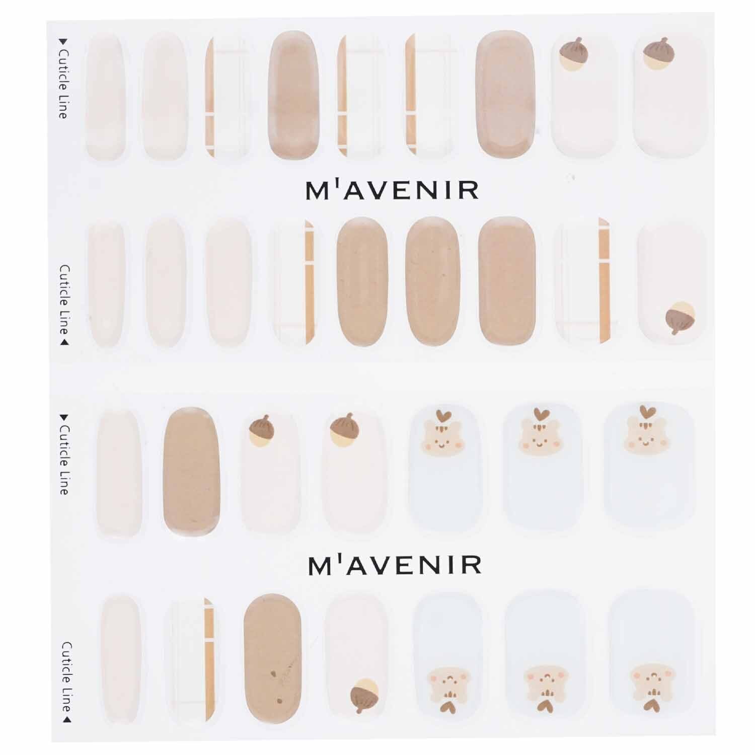 Mavenir Nail Sticker (Assorted Colour) 32pcs