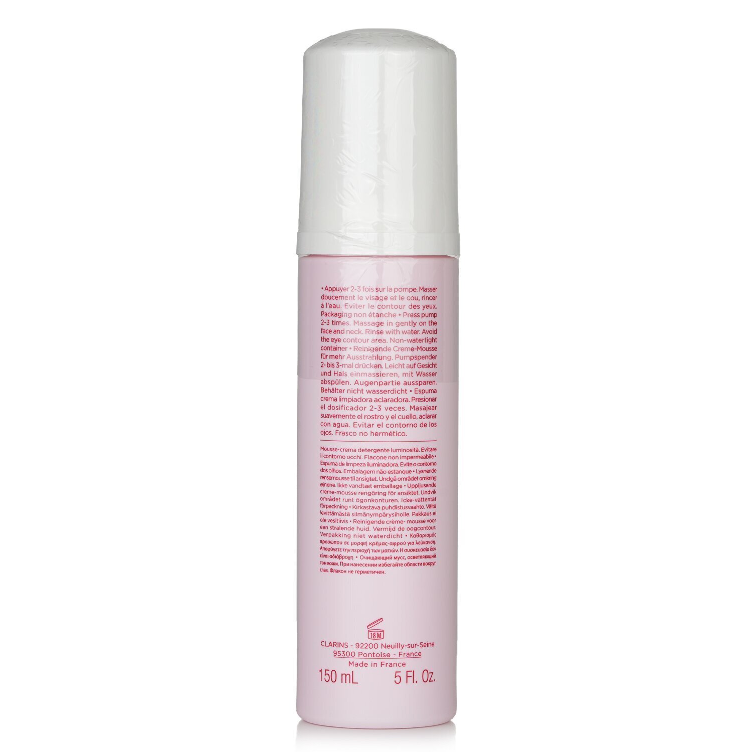 Clarins White Plus Pure Translucency Brightening Creamy Mousse Cleanser (unboxed) 150ml/5oz