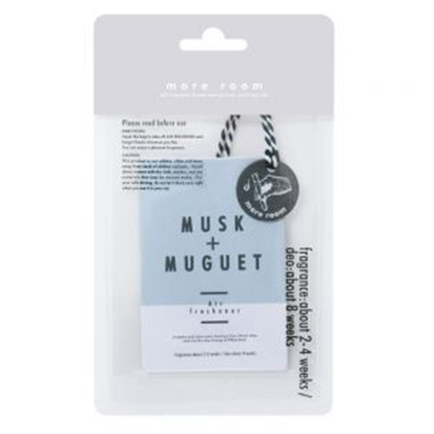 John's Blend Air Refreshener - White Musk + Muguet 1pc