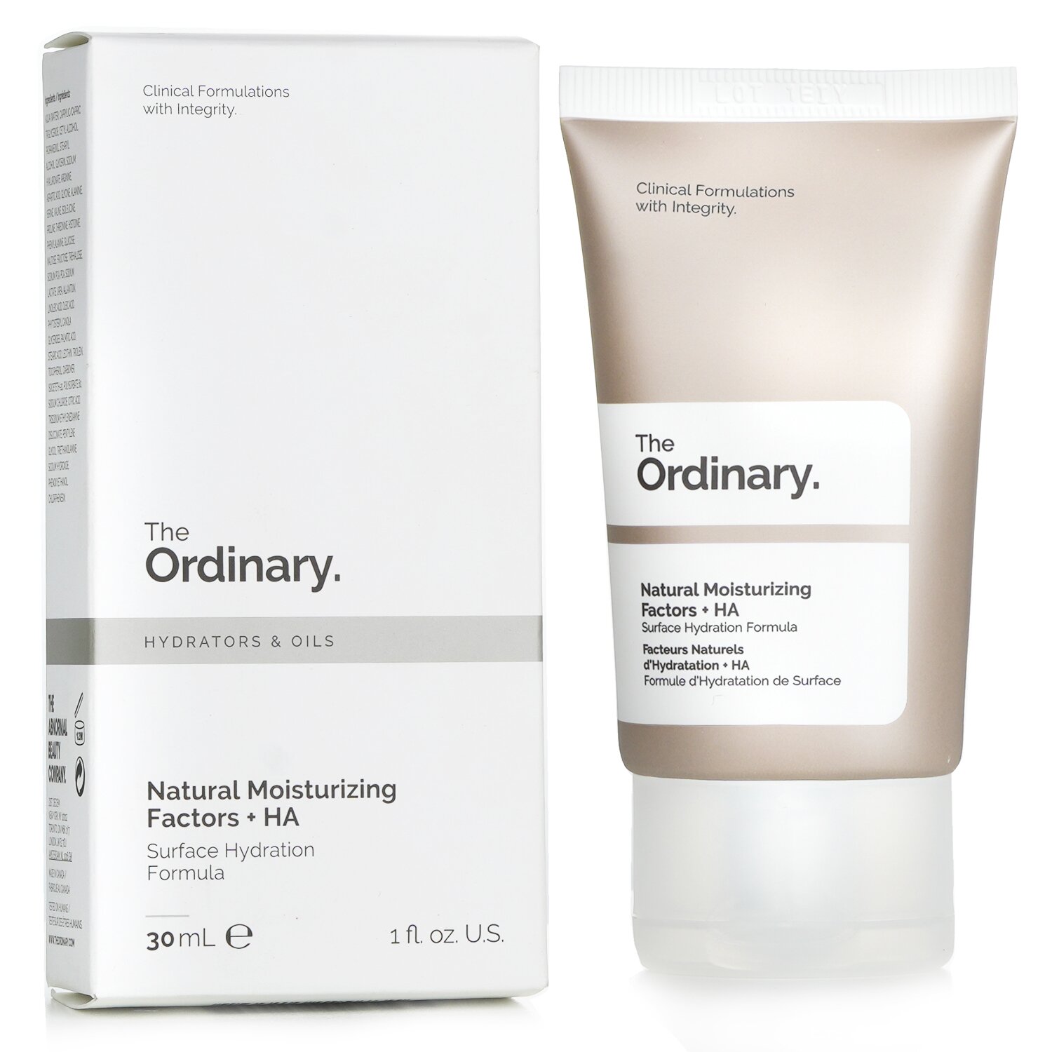 The Ordinary Naturalne Czynniki Nawilżające + HA 30ml/1oz