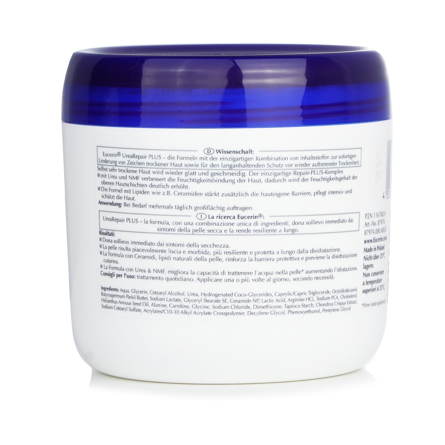 Eucerin UreaRepair Plus 5% Urea Body Cream 450ml