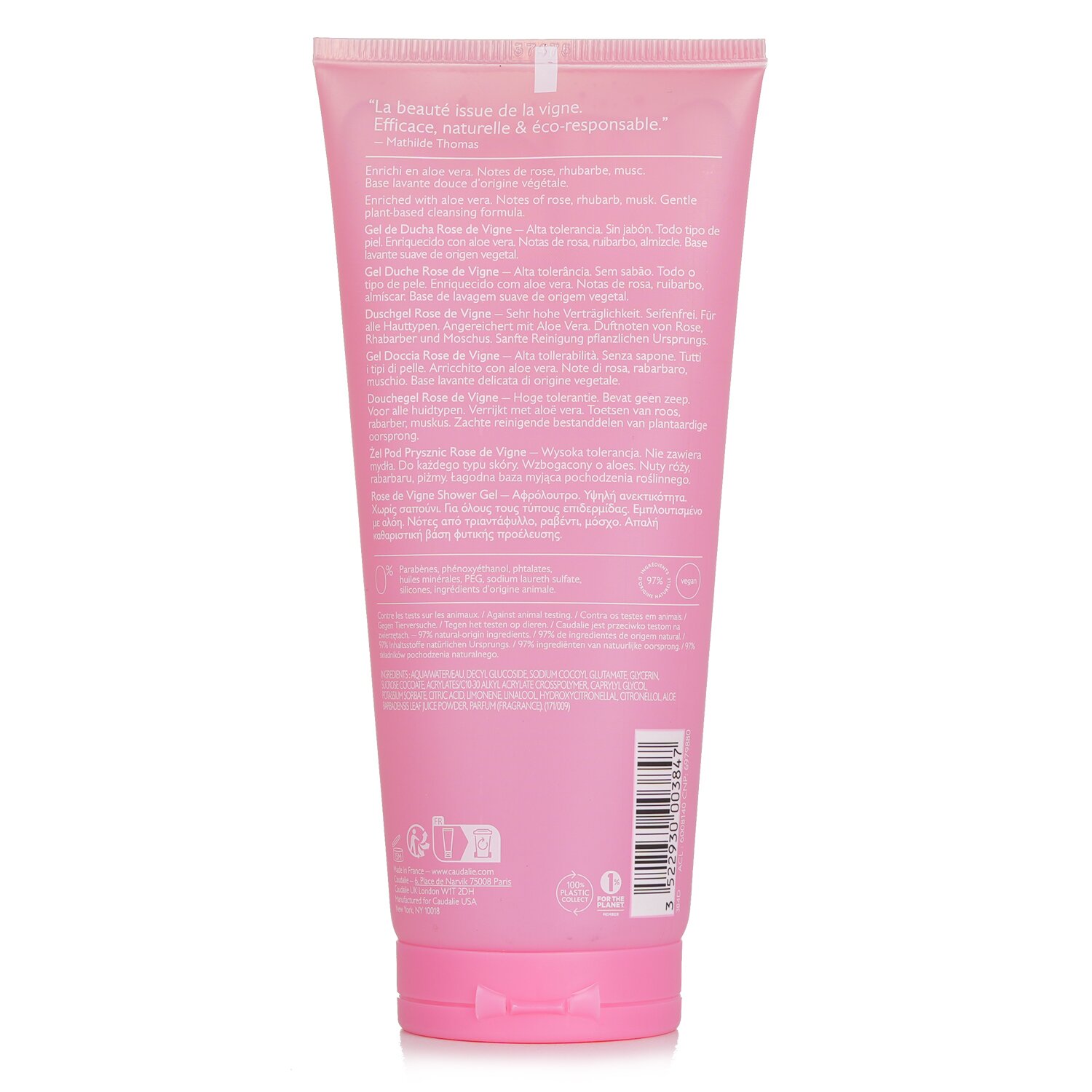 Caudalie Rose De Vigne Shower Gel 200ml/6.7oz