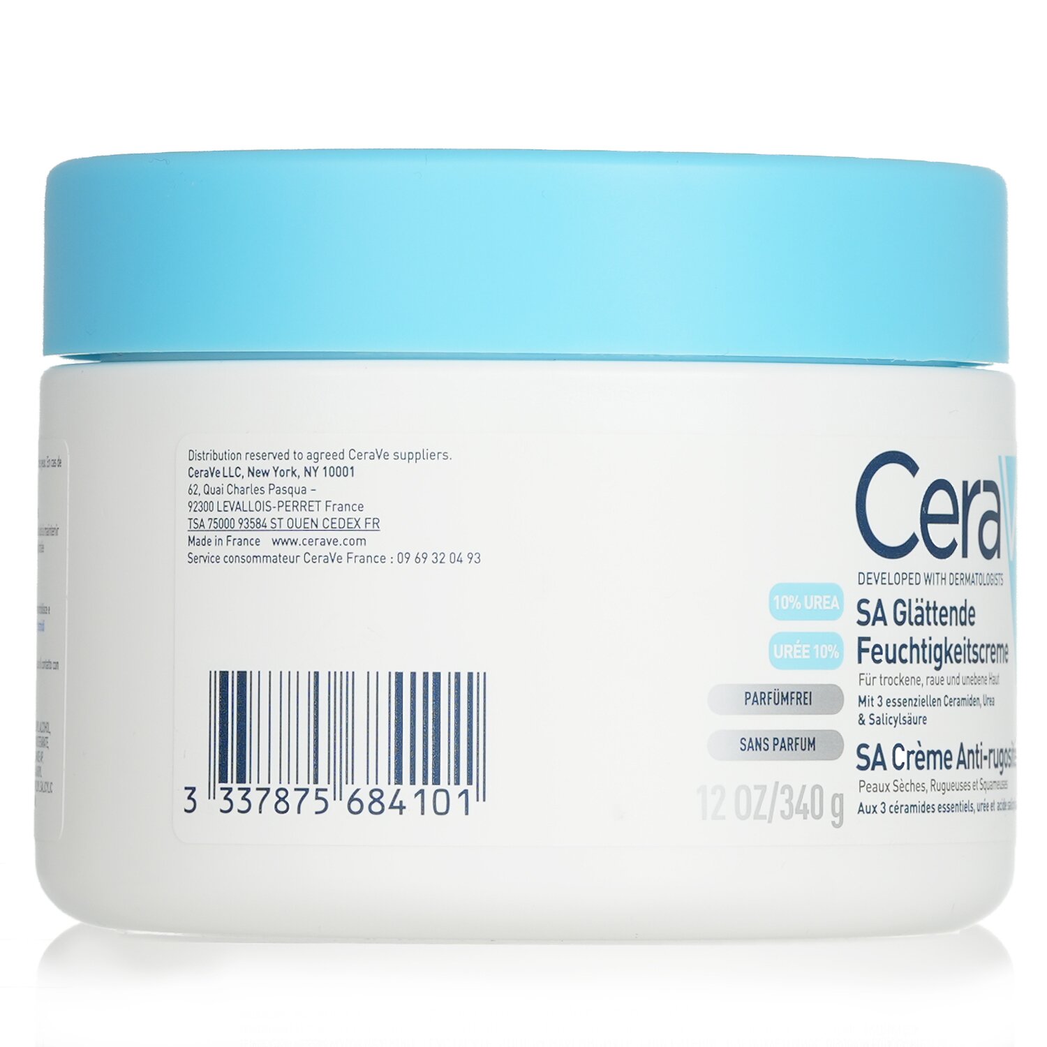 CeraVe (WC)SA Smoothing Cream 340g/12oz