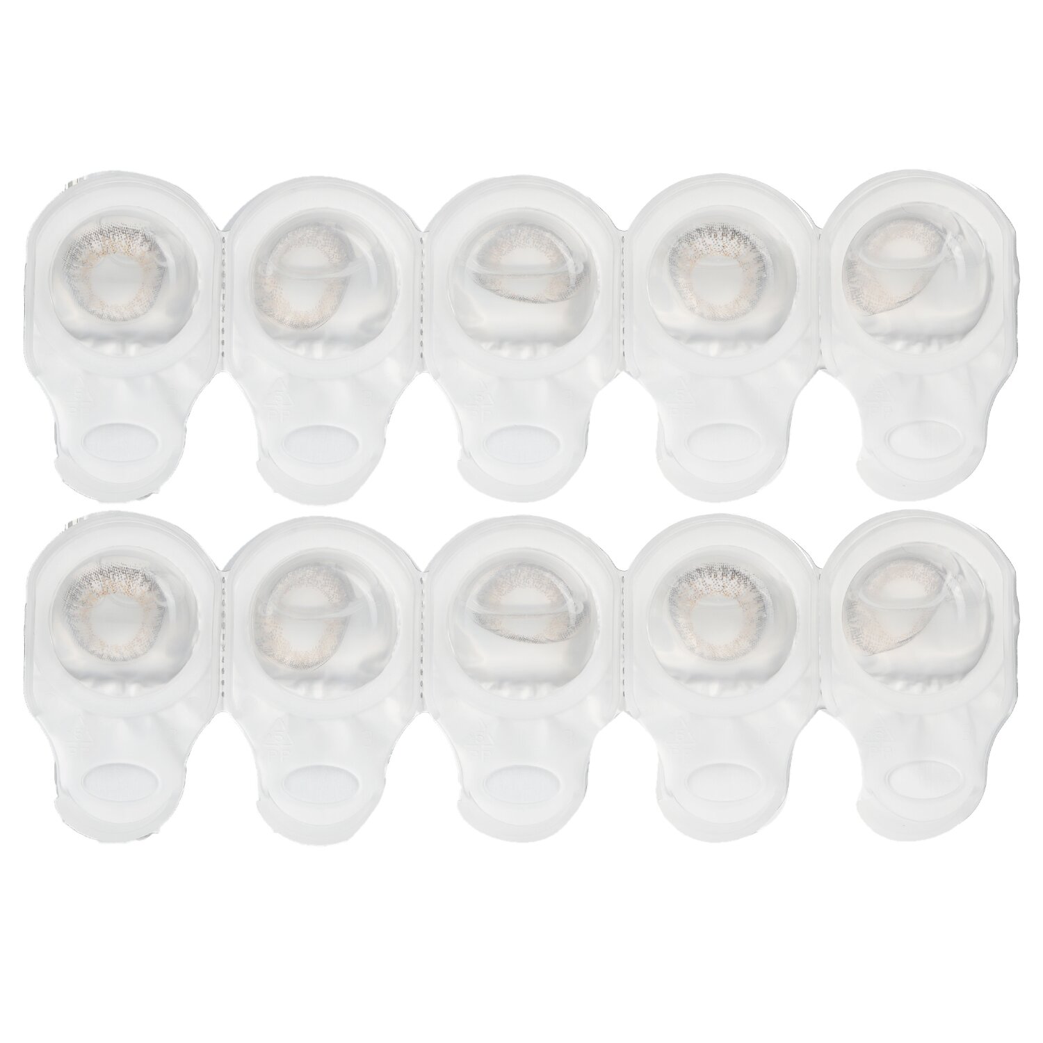 Miche Bloomin' Quarter Veil 1 Day Color Contact Lenses (106 Shell Moon) 10pcs