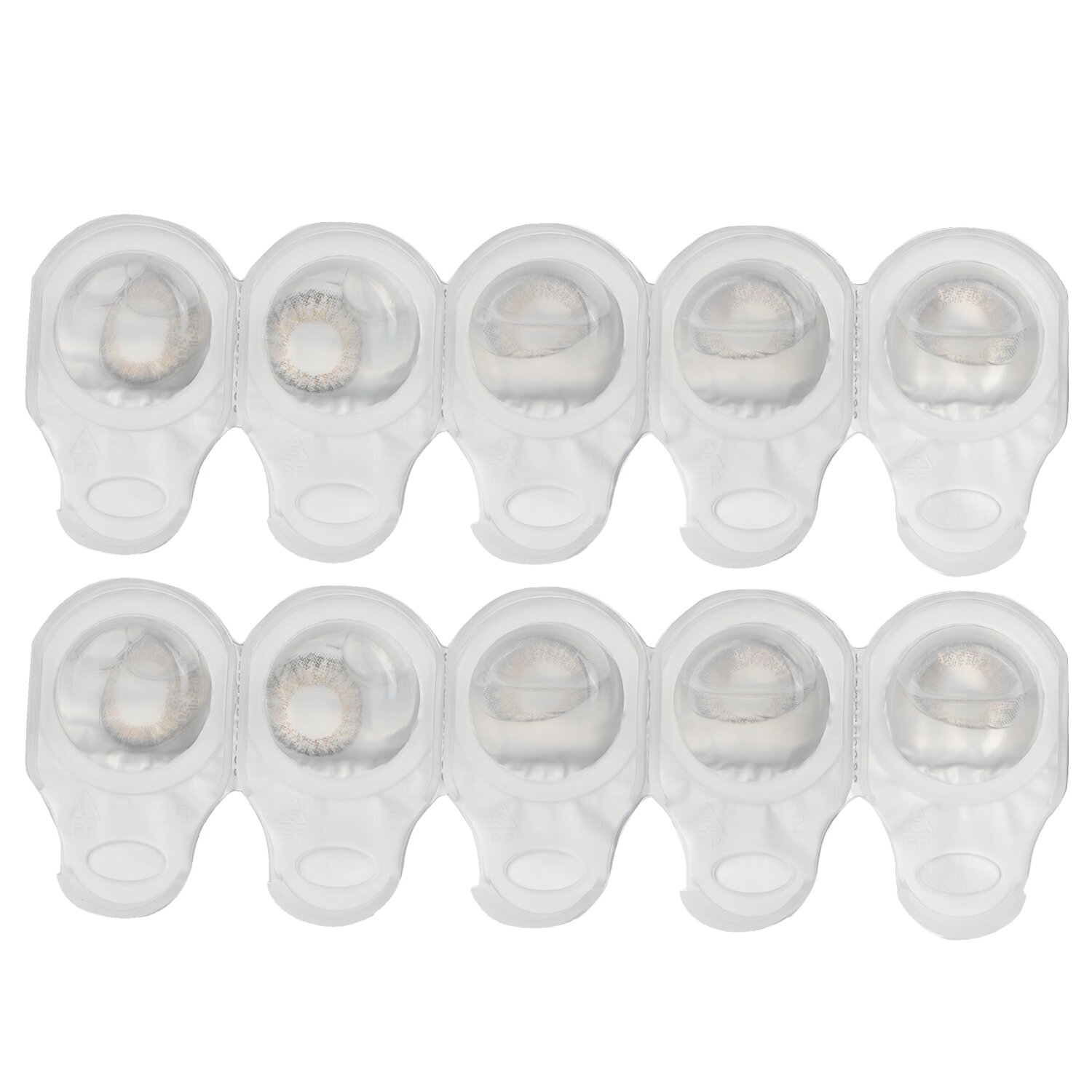 Miche Bloomin' Quarter Veil 1 Day Color Contact Lenses (106 Shell Moon) 10pcs