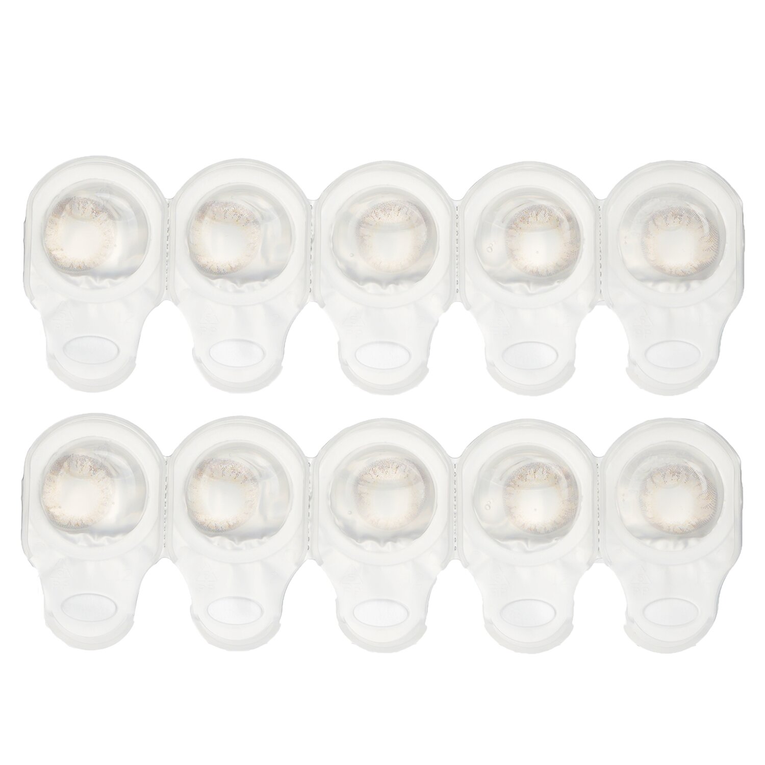 Miche Bloomin' Quarter Veil 1 Day Color Contact Lenses (107 Clear Grege) 10pcs
