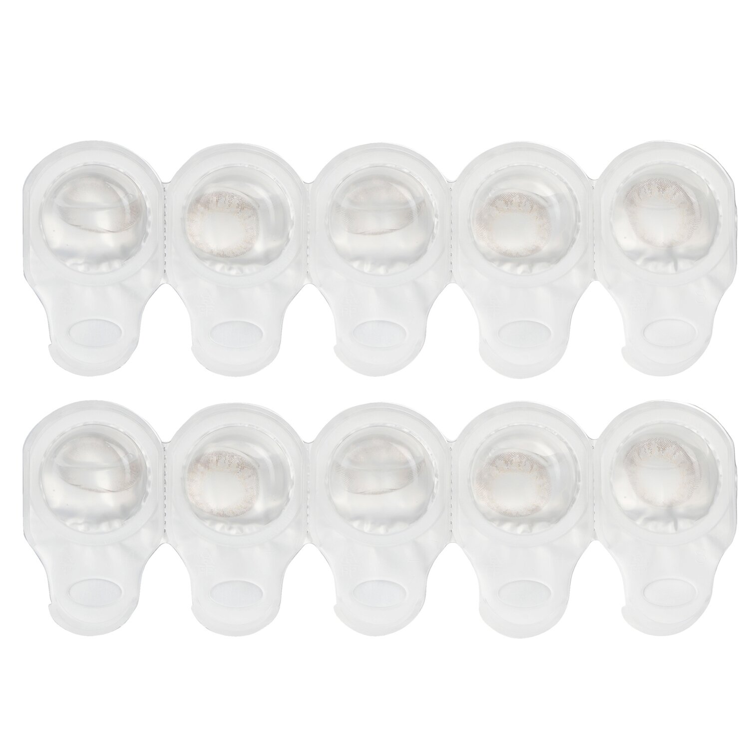Miche Bloomin' Quarter Veil 1 Day Color Contact Lenses (107 Clear Grege) 10pcs