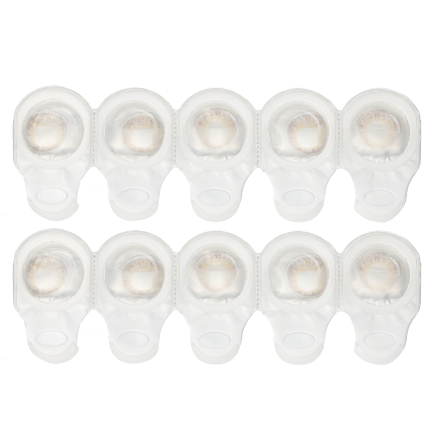 Miche Bloomin' Quarter Veil 1 Day Color Contact Lenses (107 Clear Grege) 10pcs