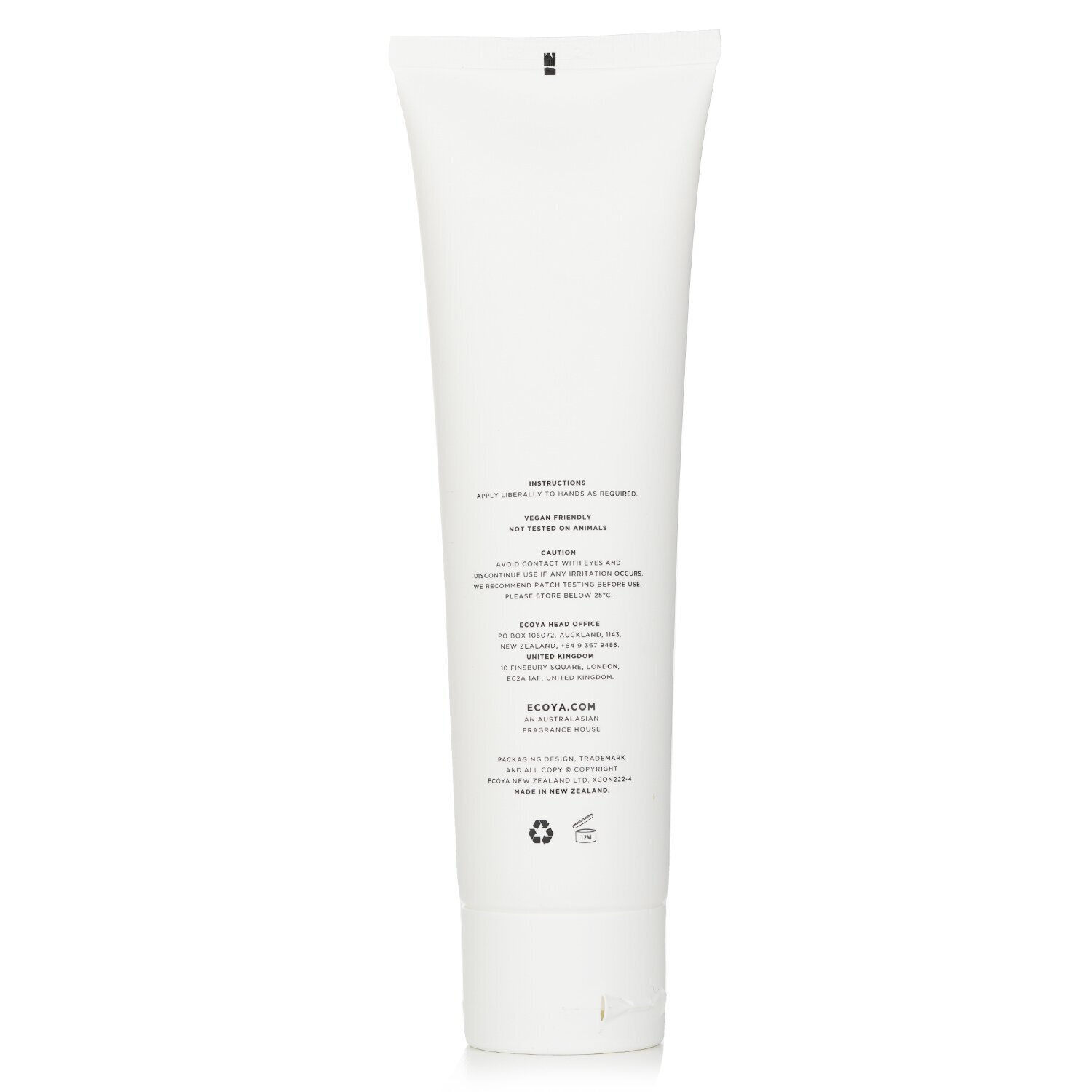 Ecoya Crema de Manos - Sweet Pea & Jasmine 100ml/3.4oz