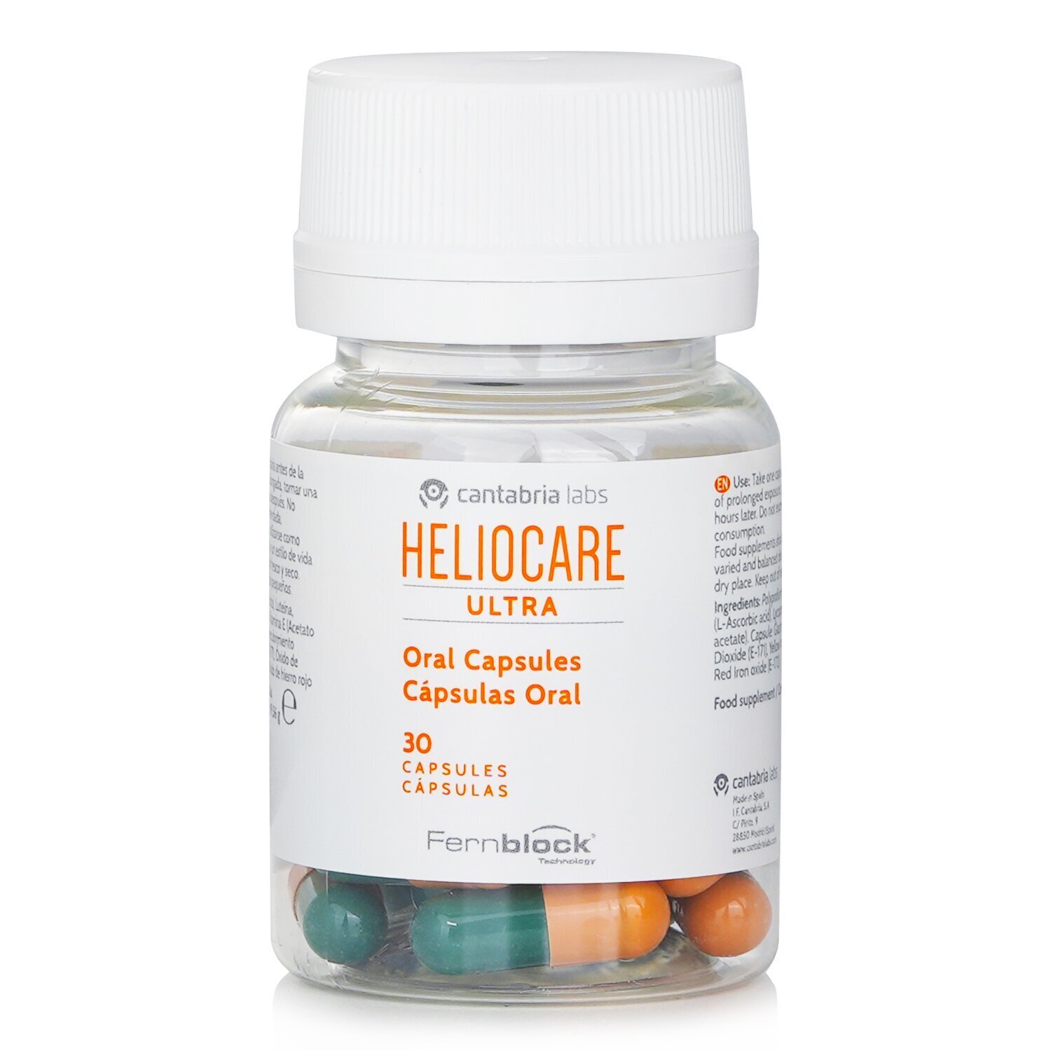 Heliocare by Cantabria Labs Ultra Oral Capsules 30capsules