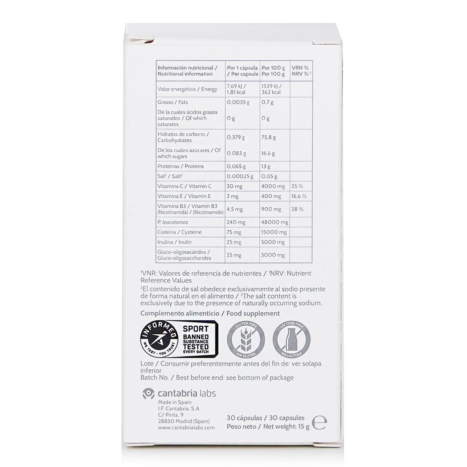 Heliocare by Cantabria Labs Oral Use Capsules 30capsules