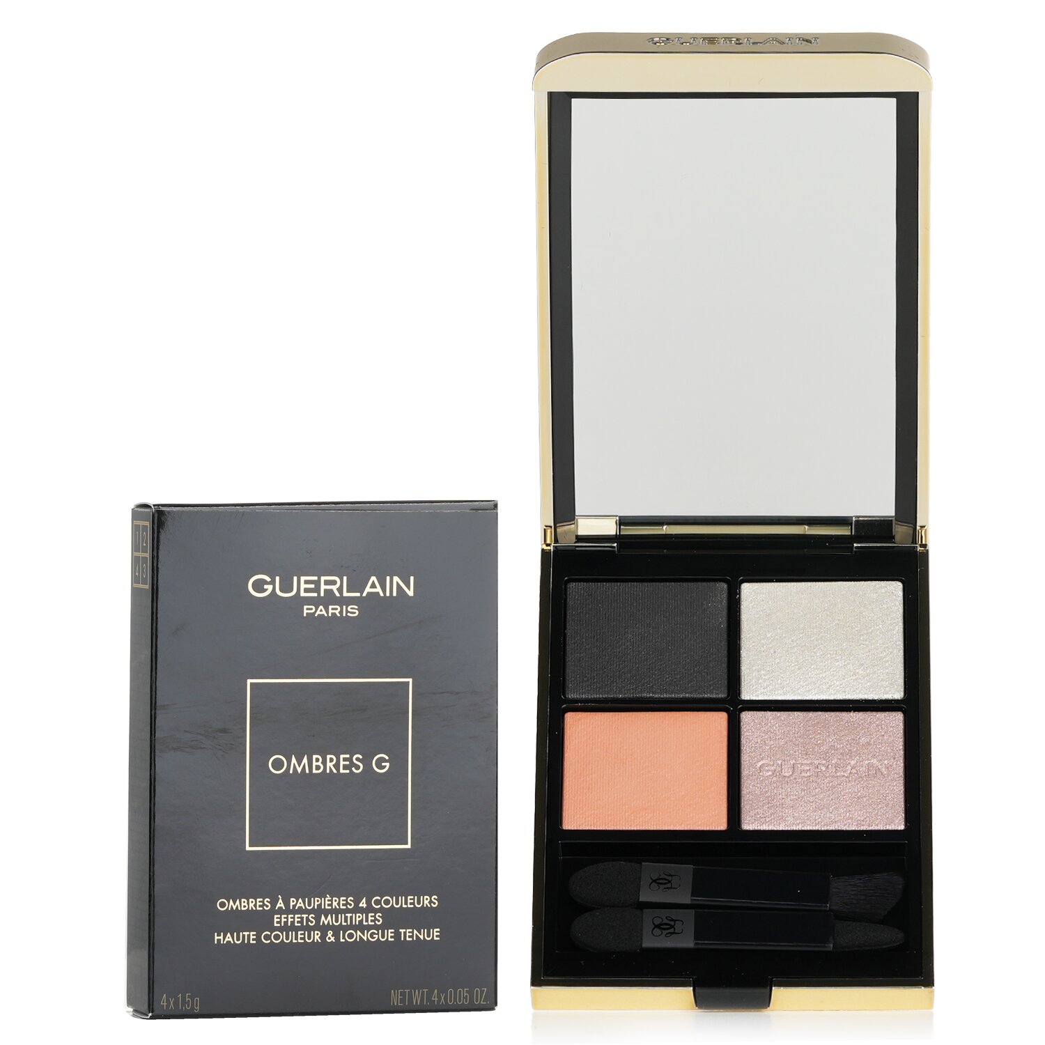 Guerlain Ombres G Eyeshadow Quad 4 Colours (Multi Effect, High Color, Long Wear) 4x1.5g/0.05oz