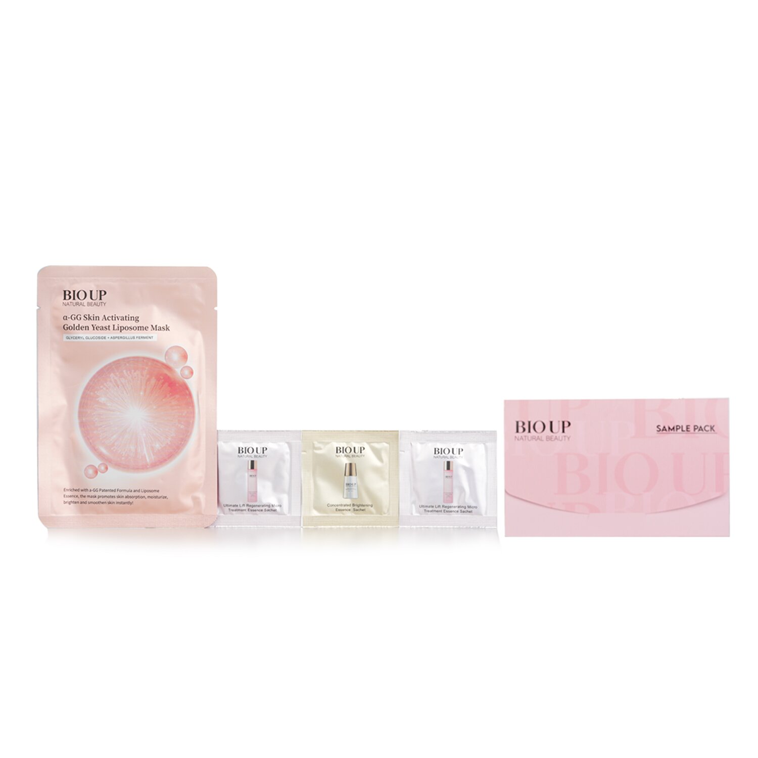 Natural Beauty Bio Up Sample Pack: 5pcs