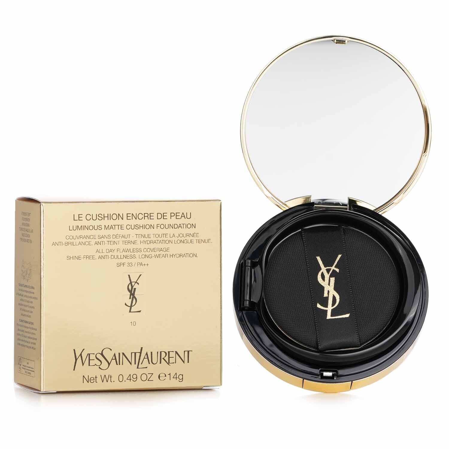 Yves Saint Laurent Le Cushion Encre De Peau Luminous Matte Cushion Foundation SPF33 14g/0.49oz
