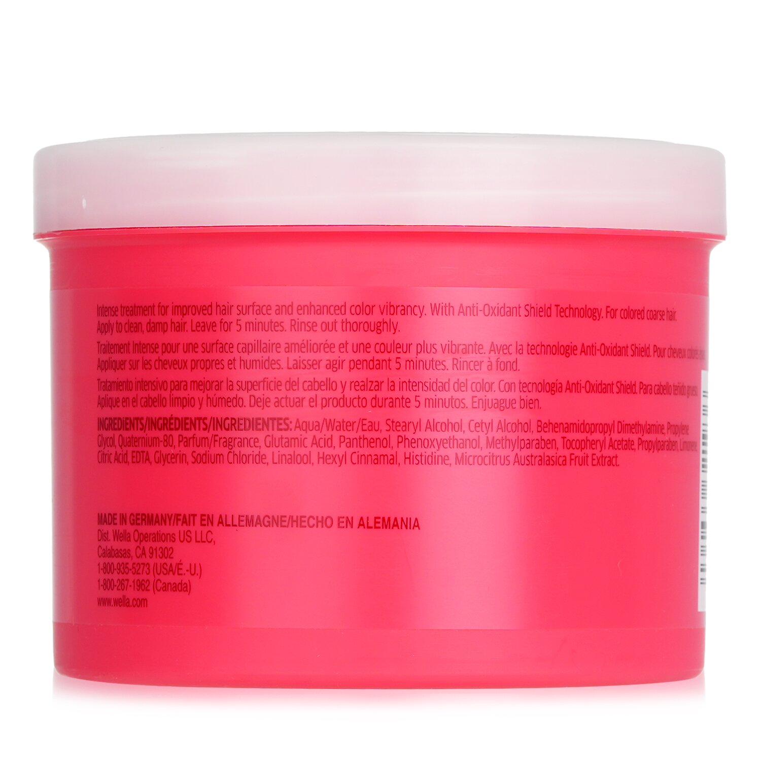Wella Invigo Brilliance Vibrant Color Mask 500ml/16.9oz