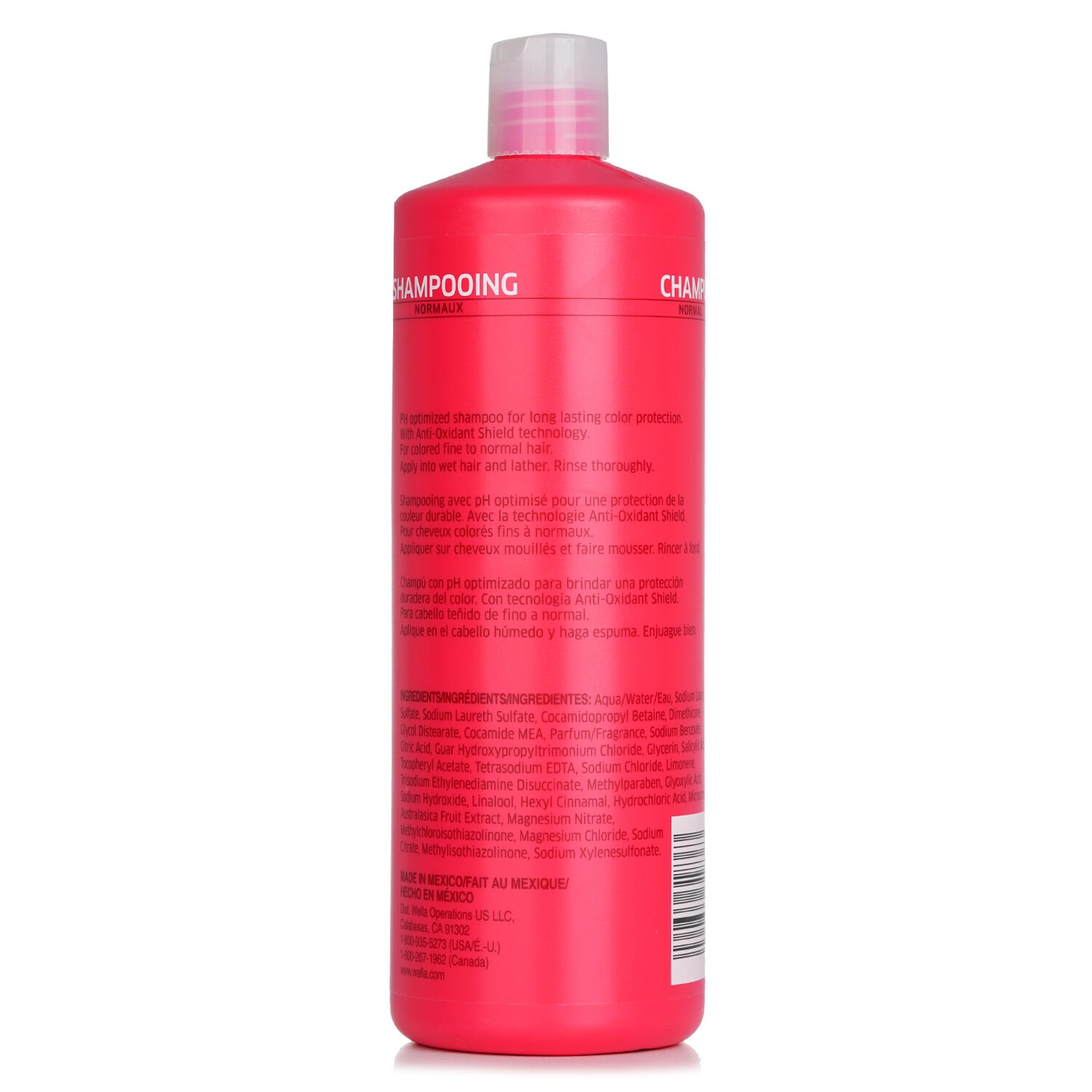 Wella Invigo Brilliance Color Protection Shampoo 1000ml/33.8oz