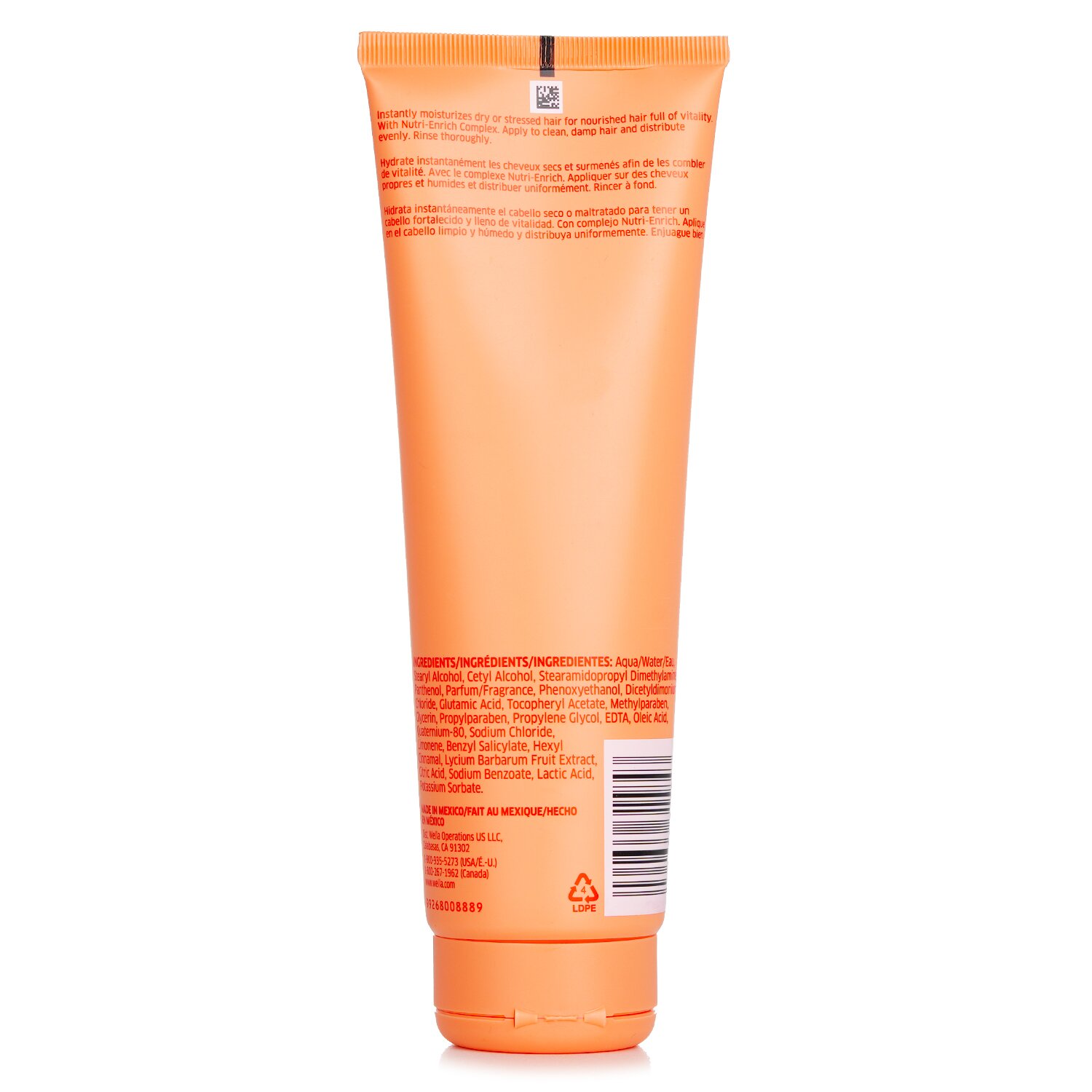 Wella Invigo Nutri-Enrich Deep Nourishing Conditioner 250ml/8.4oz