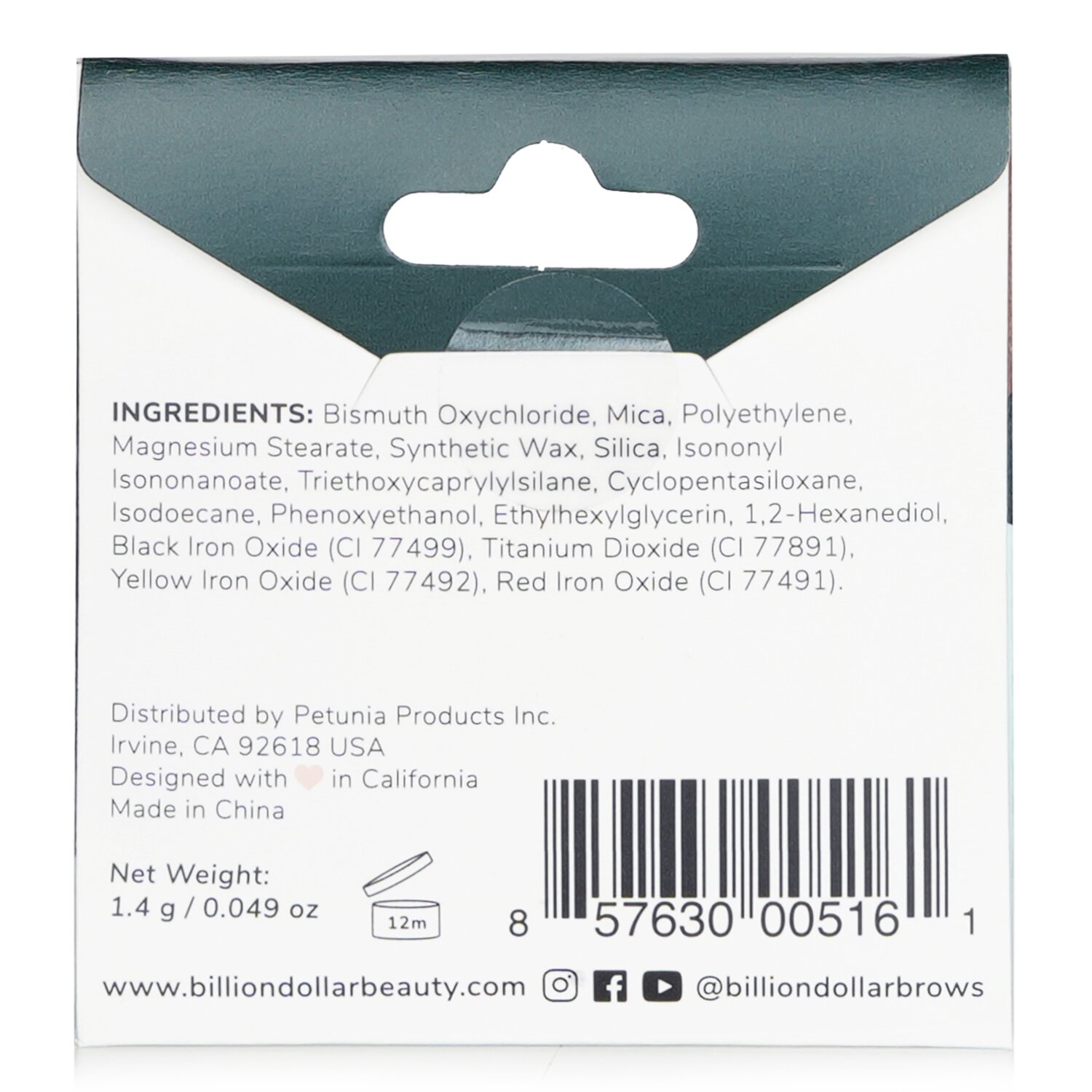 Billion Dollar Brows Brow Powder 1.4g / 0.049oz