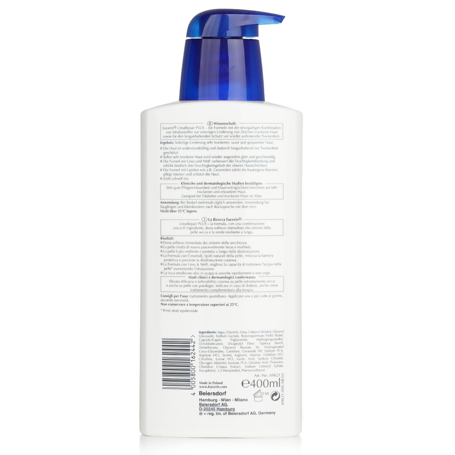 Eucerin UreaRepair Plus 5% Urea Lotion 762146 400ml