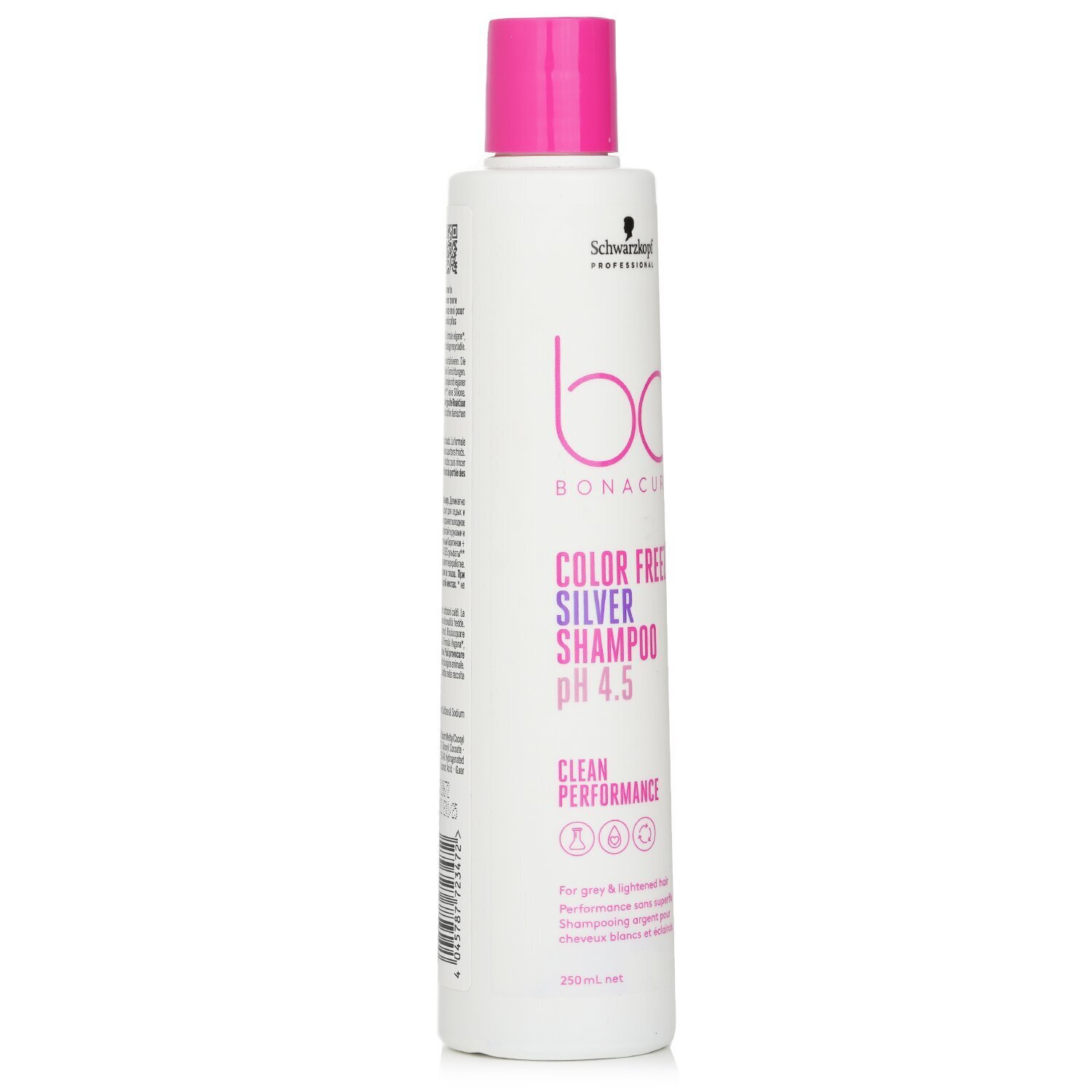 Schwarzkopf BC Bonacure pH 4.5 Color Freeze Silver Shampoo (For Grey & Lightened Hair) 250ml/8.4oz