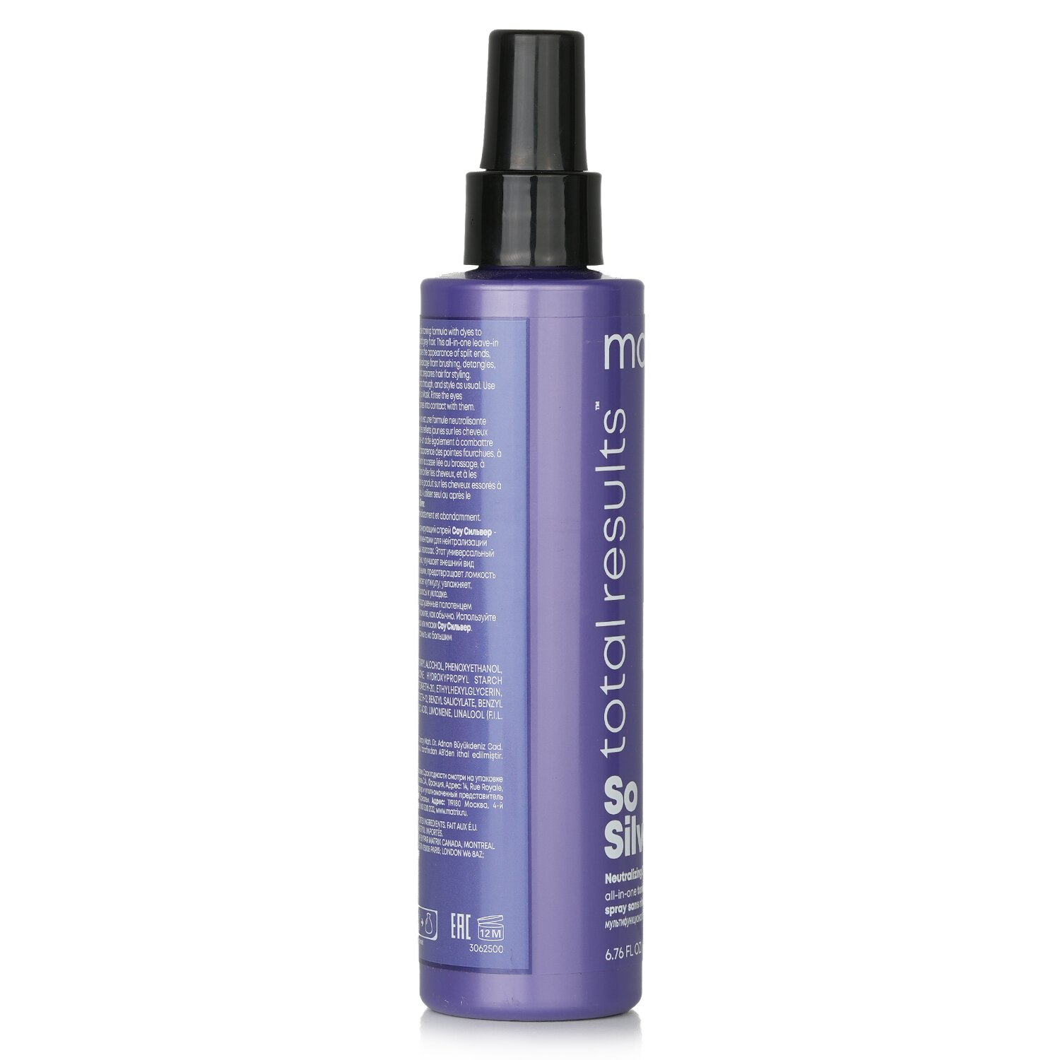 Matrix Spray tonificador Total Results So Silver 200ml/6.76oz