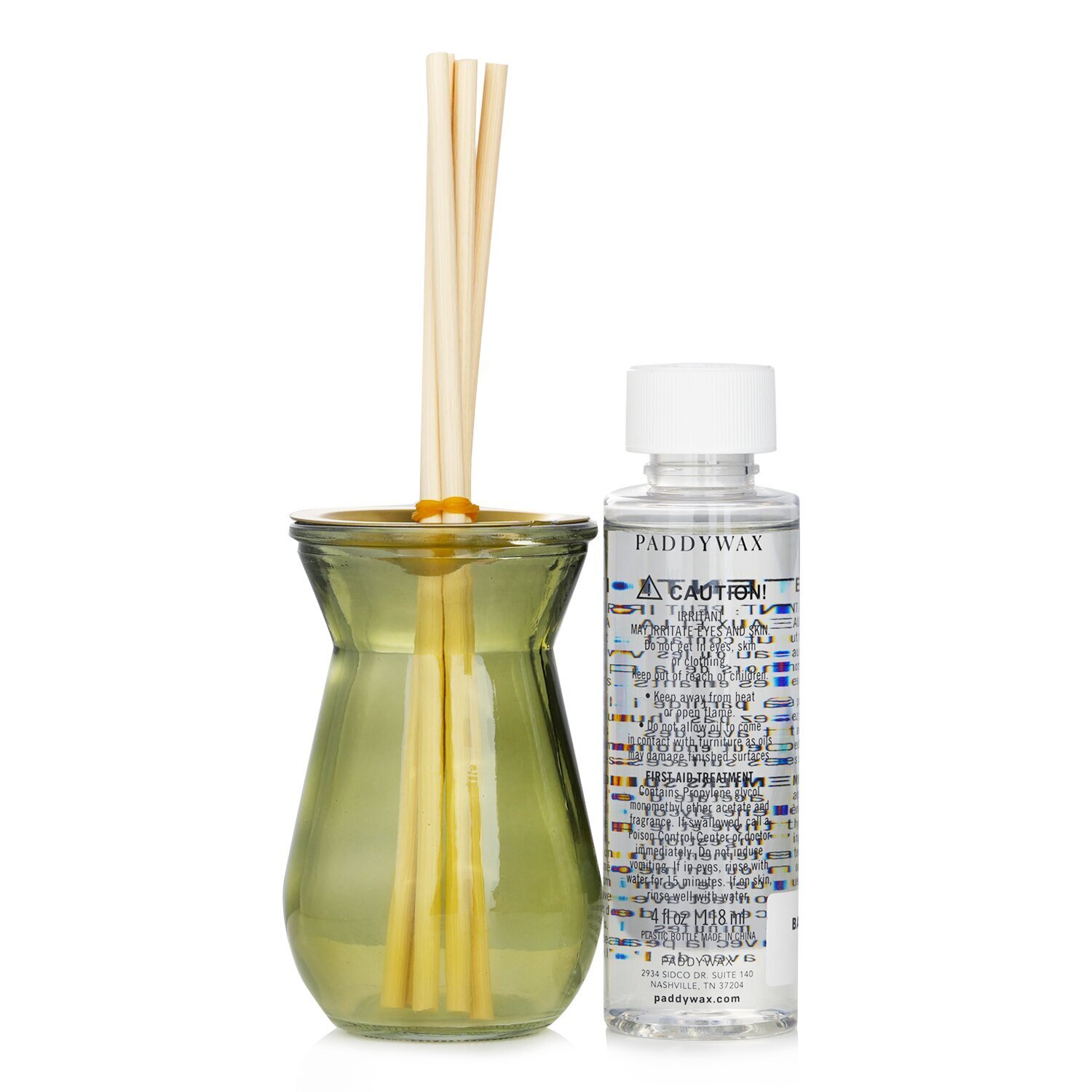Paddywax Flora Reed Diffuser - Bamboo 118ml/4oz