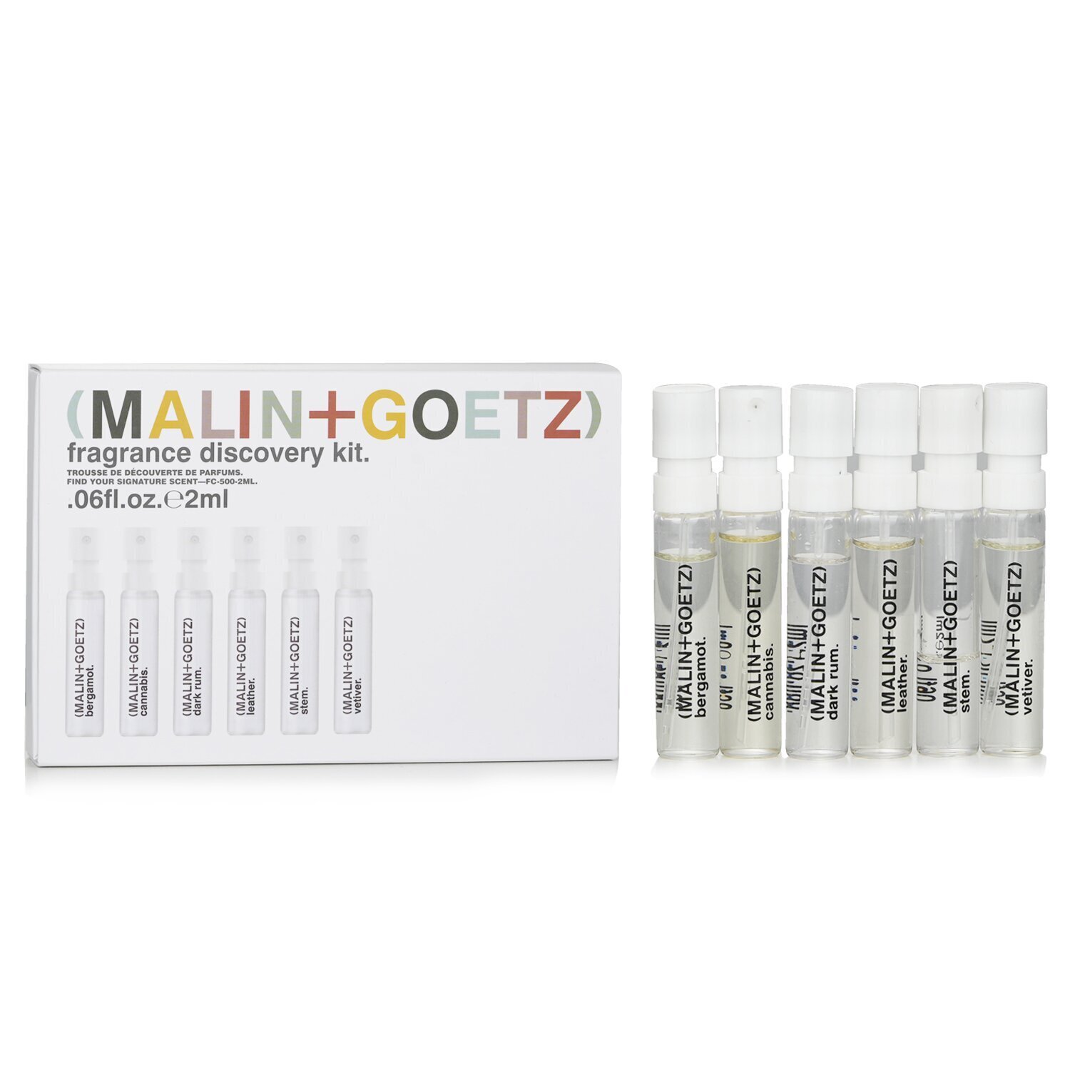 MALIN+GOETZ Fragrance Discovery Kit Set 6x(2ml/0.06oz)