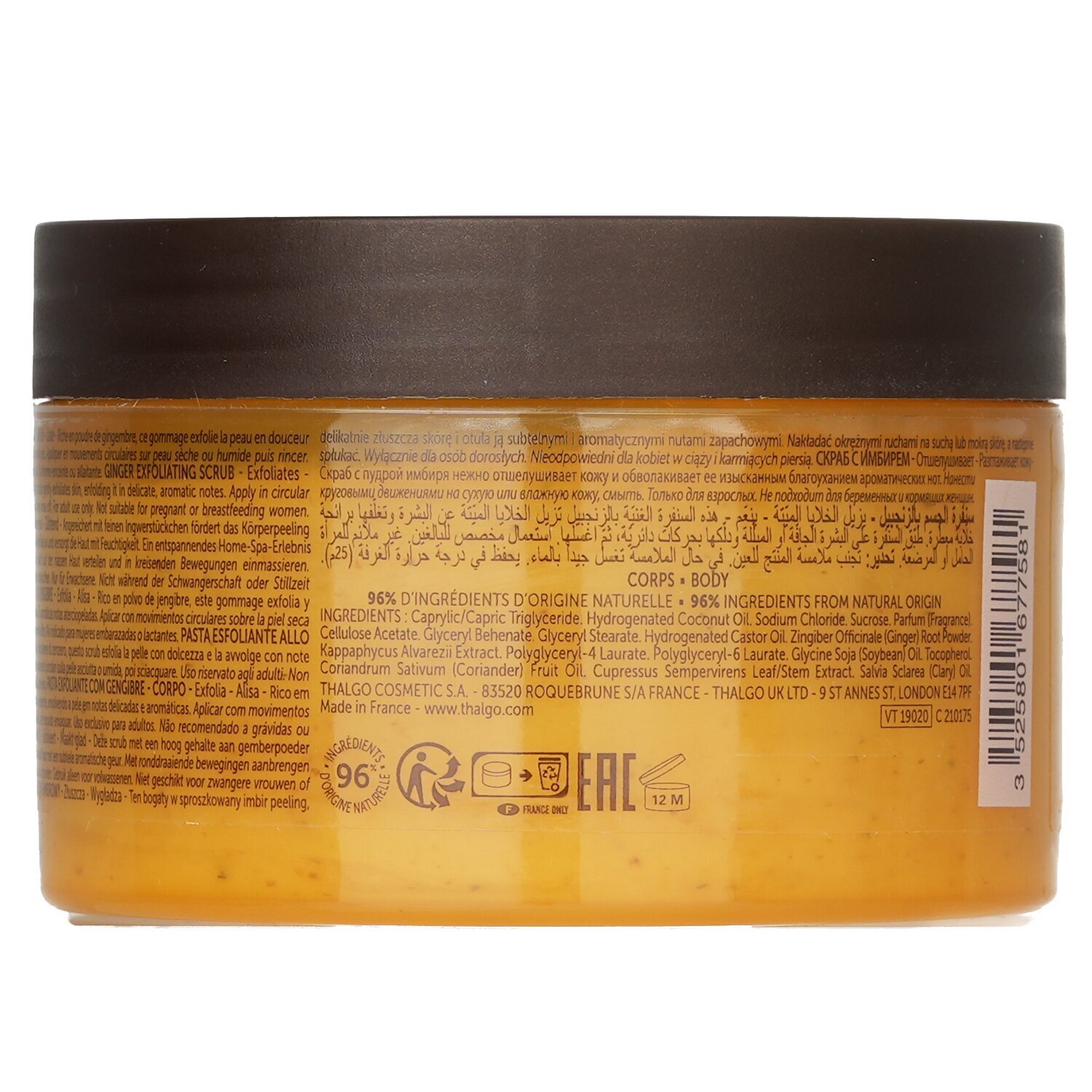Thalgo Esfoliante de Gengibre 270g/9.52oz