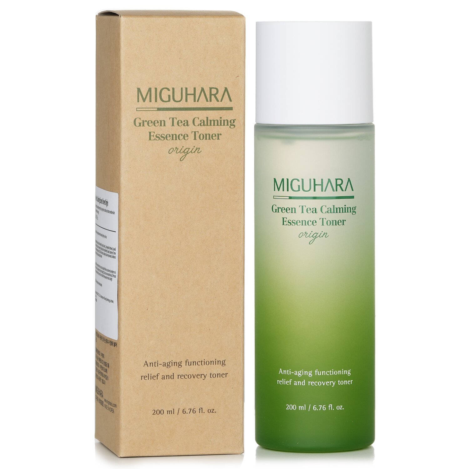 MIGUHARA โทนเนอร์ชาเขียว Calming Essence 200ml/6.76oz