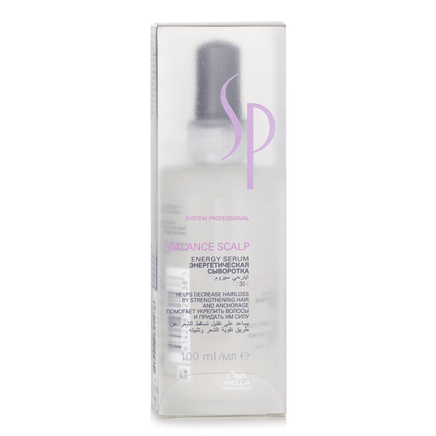 Wella SP Balance Scalp Energy Serum 3 (Helps Strengthening Hair and Anchorage) 100ml