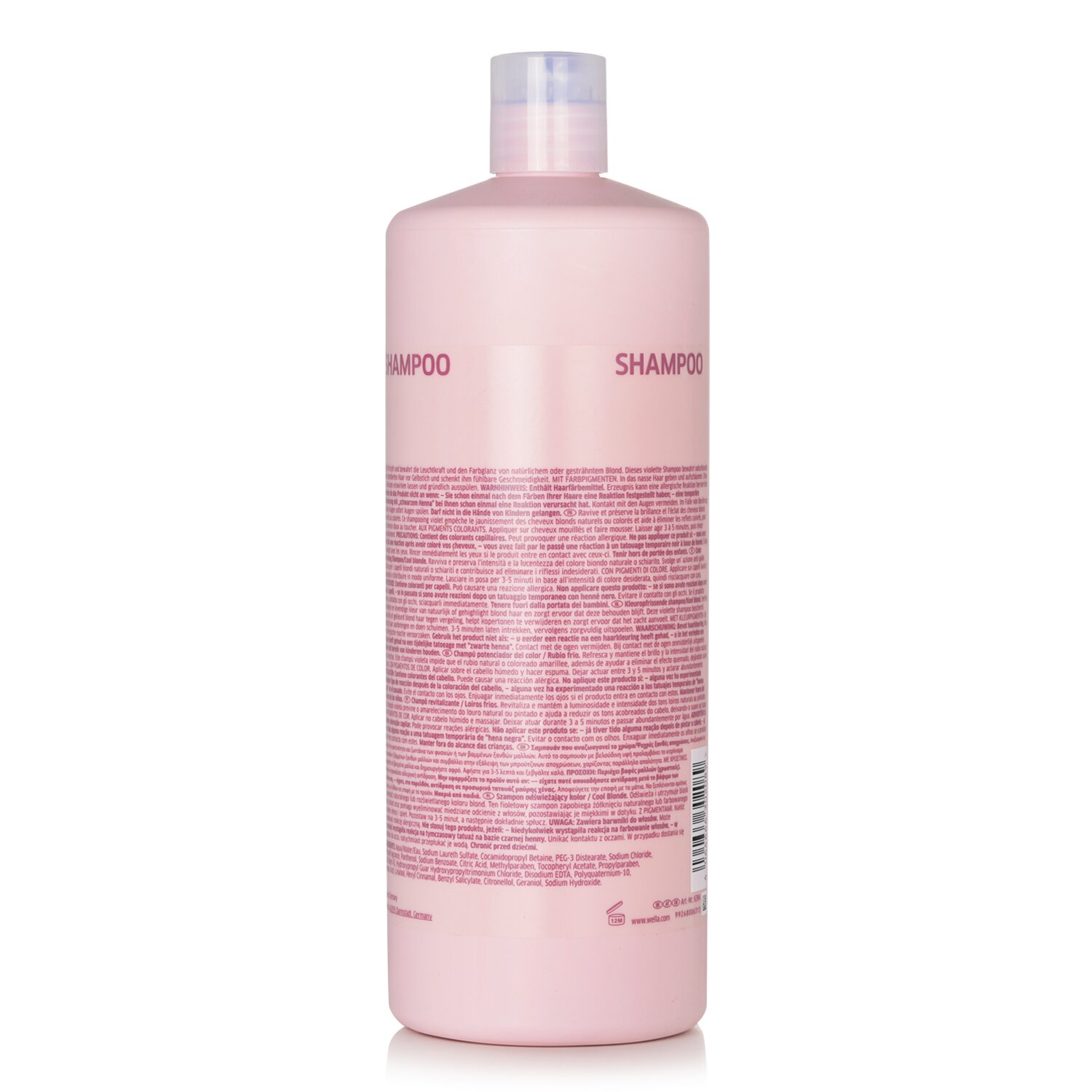 Wella Invigo Blonde Recharge Color Refreshing Shampoo 1000ml