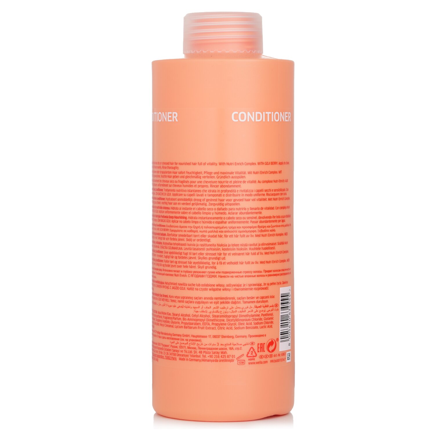 Wella Invigo Nutri-Enrich With Goji Berry Deep Nourishing Conditioner 1000ml/33.8oz