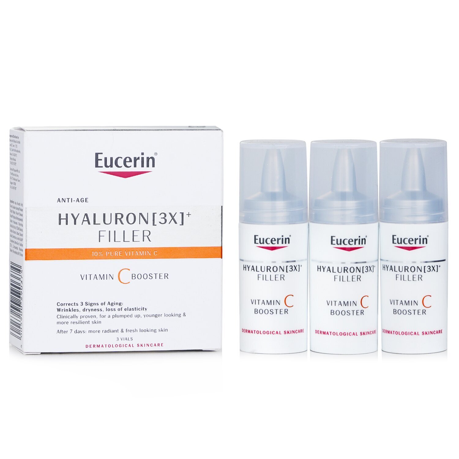 Eucerin Hyaluron 3X+ Filler Vitamin C Booster 3x8ml