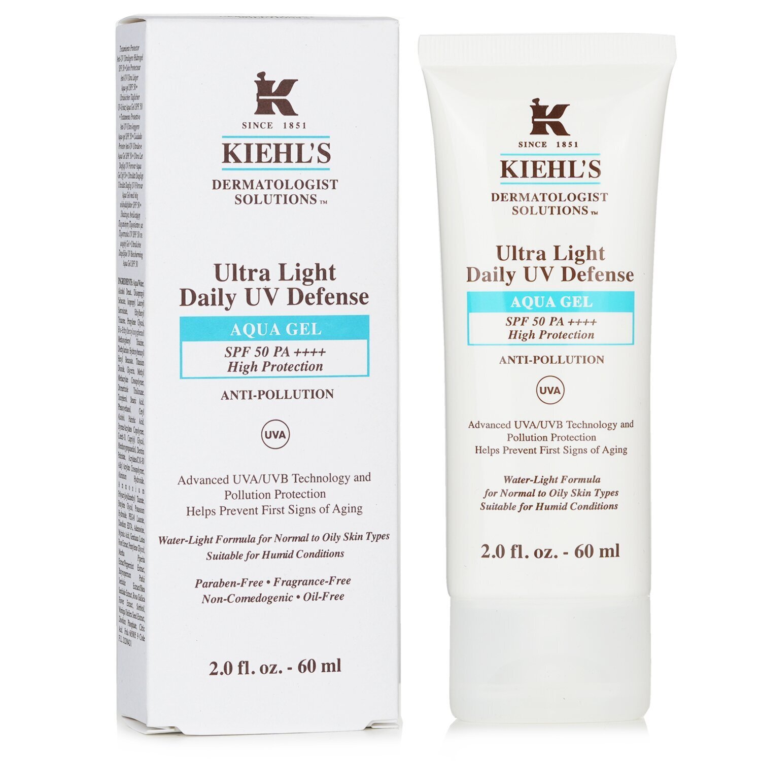 Kiehl's Ultra Light Daily UV Defense SPF 50 60ml/2oz