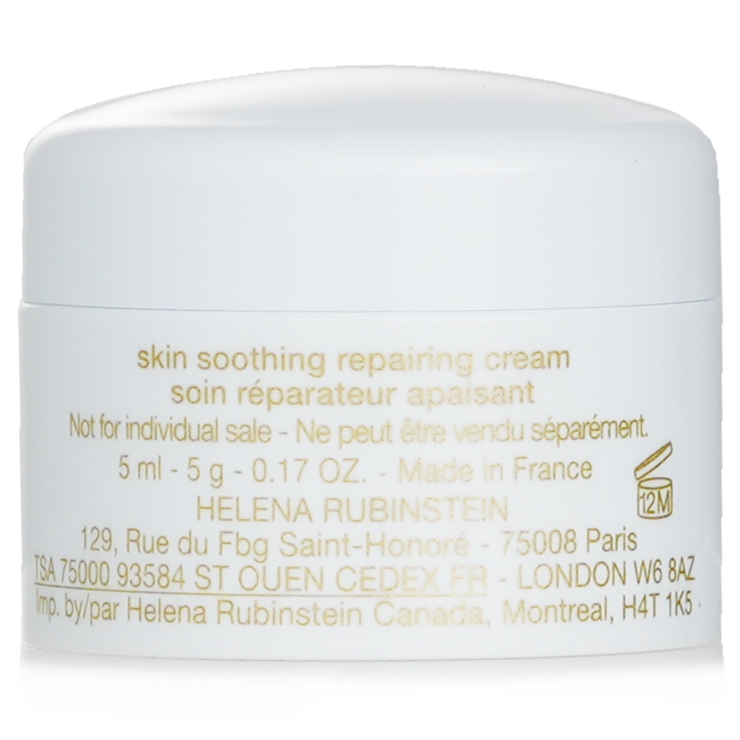 Helena Rubinstein Re-Plasty Age Recovery Skin Soothing Repairing Cream 5ml/0.17oz